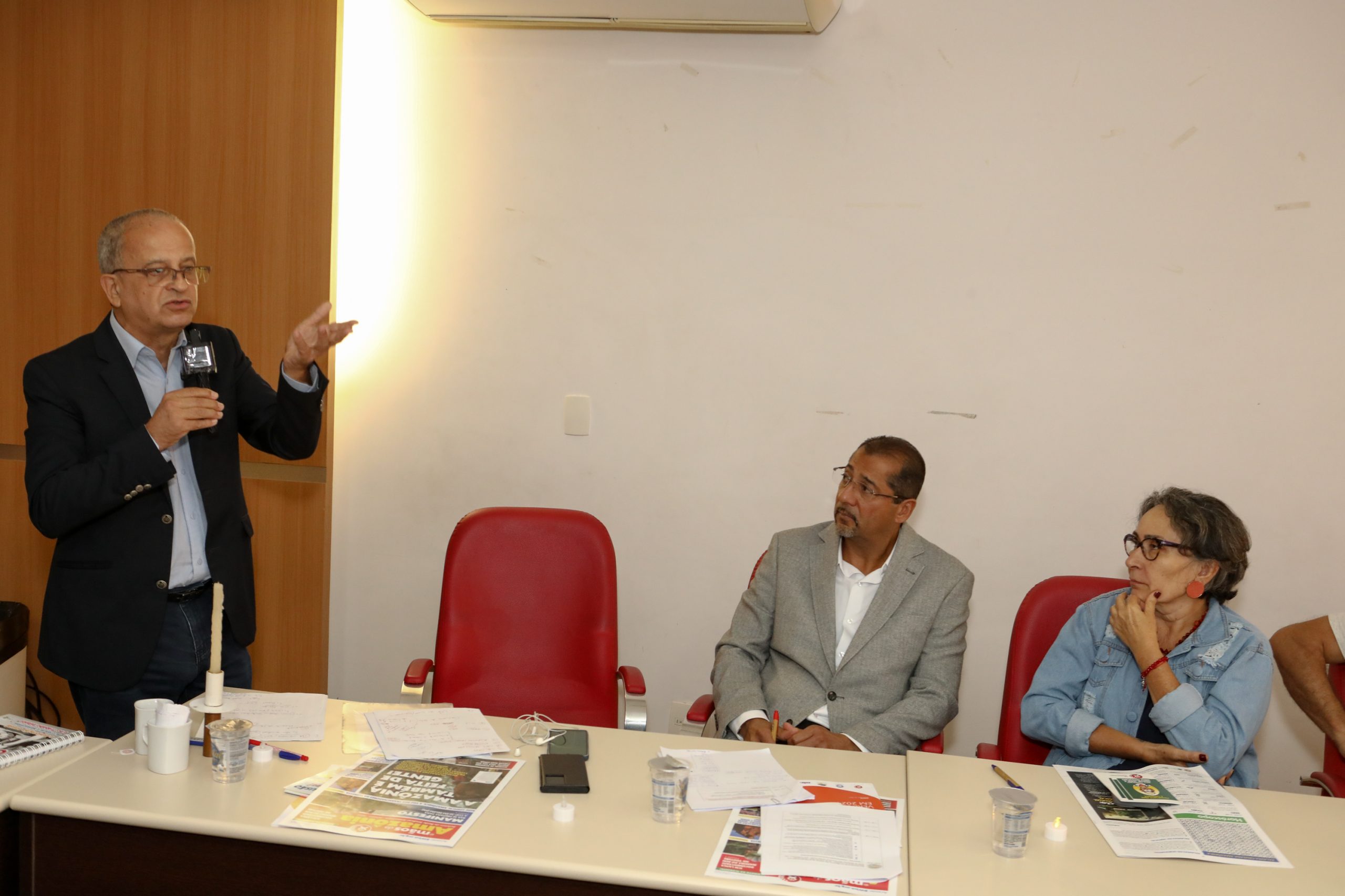 Seminário da ICM pelo Dia Internacional em Memória das Vítimas de Acidentes de Trabalho 28 de Abril realizado no Sindicato do Químicos de São Paulo/SP. Fotos Dino Santos. Brasil_28_04_2025.