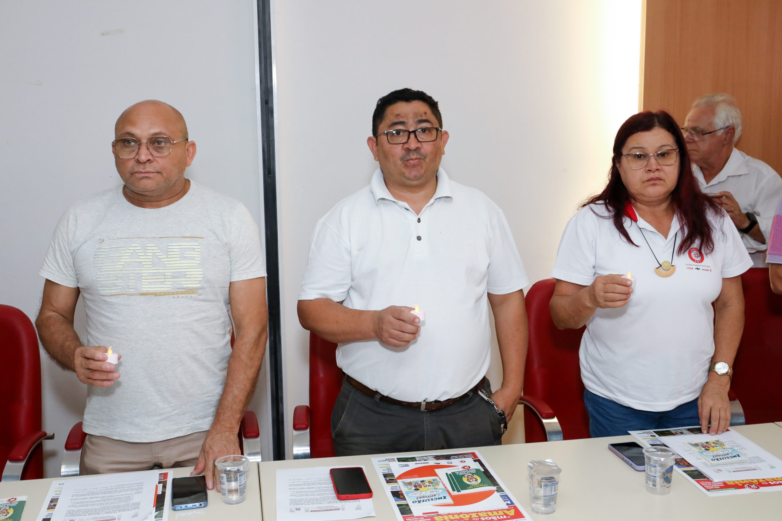 Seminário da ICM pelo Dia Internacional em Memória das Vítimas de Acidentes de Trabalho 28 de Abril realizado no Sindicato do Químicos de São Paulo/SP. Fotos Dino Santos. Brasil_28_04_2025.