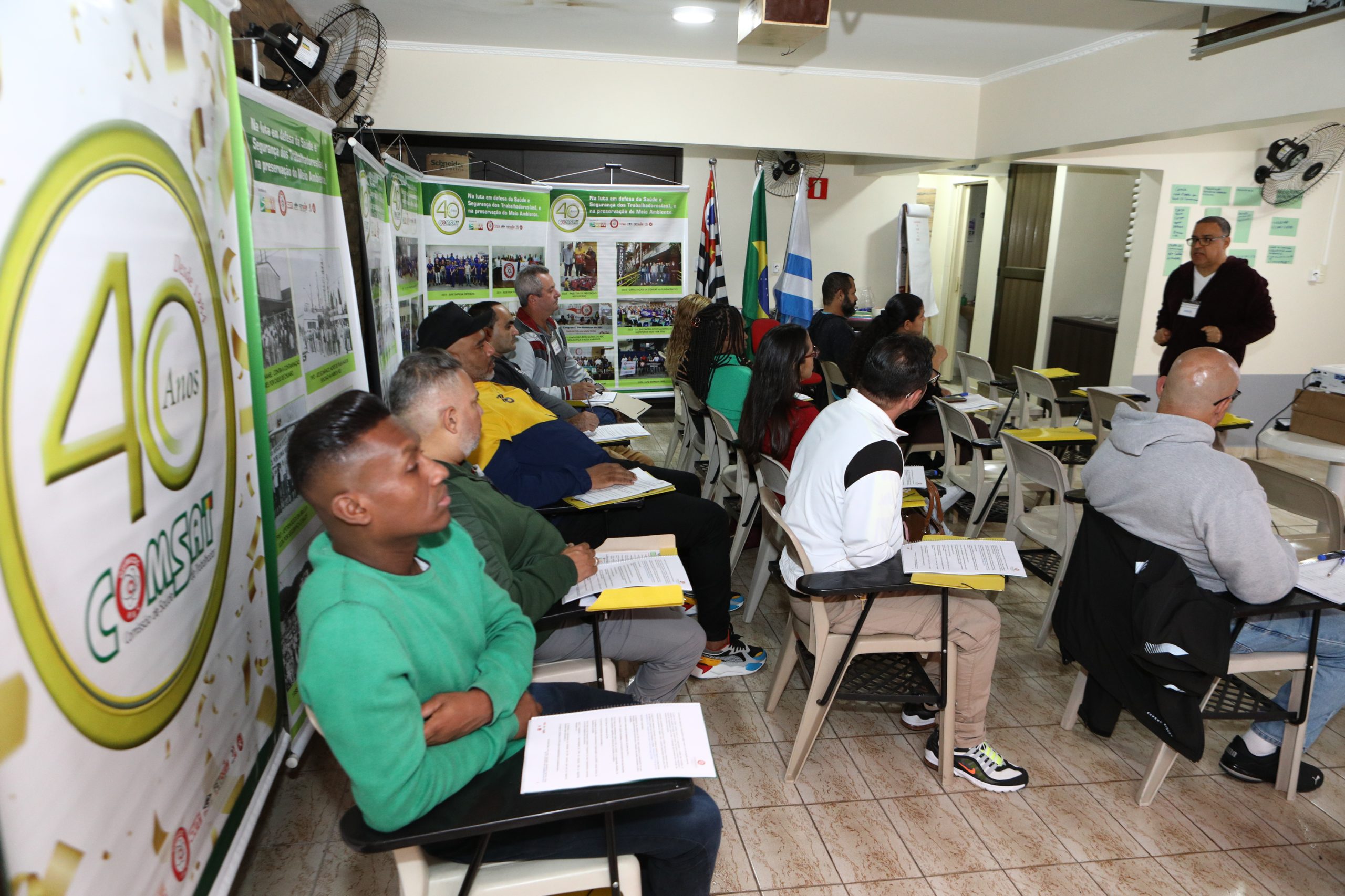 Curso de Cipa na Regionla de Diadema. R. dos Brilhantes, 232 - Centro, Diadema/SP. Fotos Dino Santos. Brasil_25_05_2025.