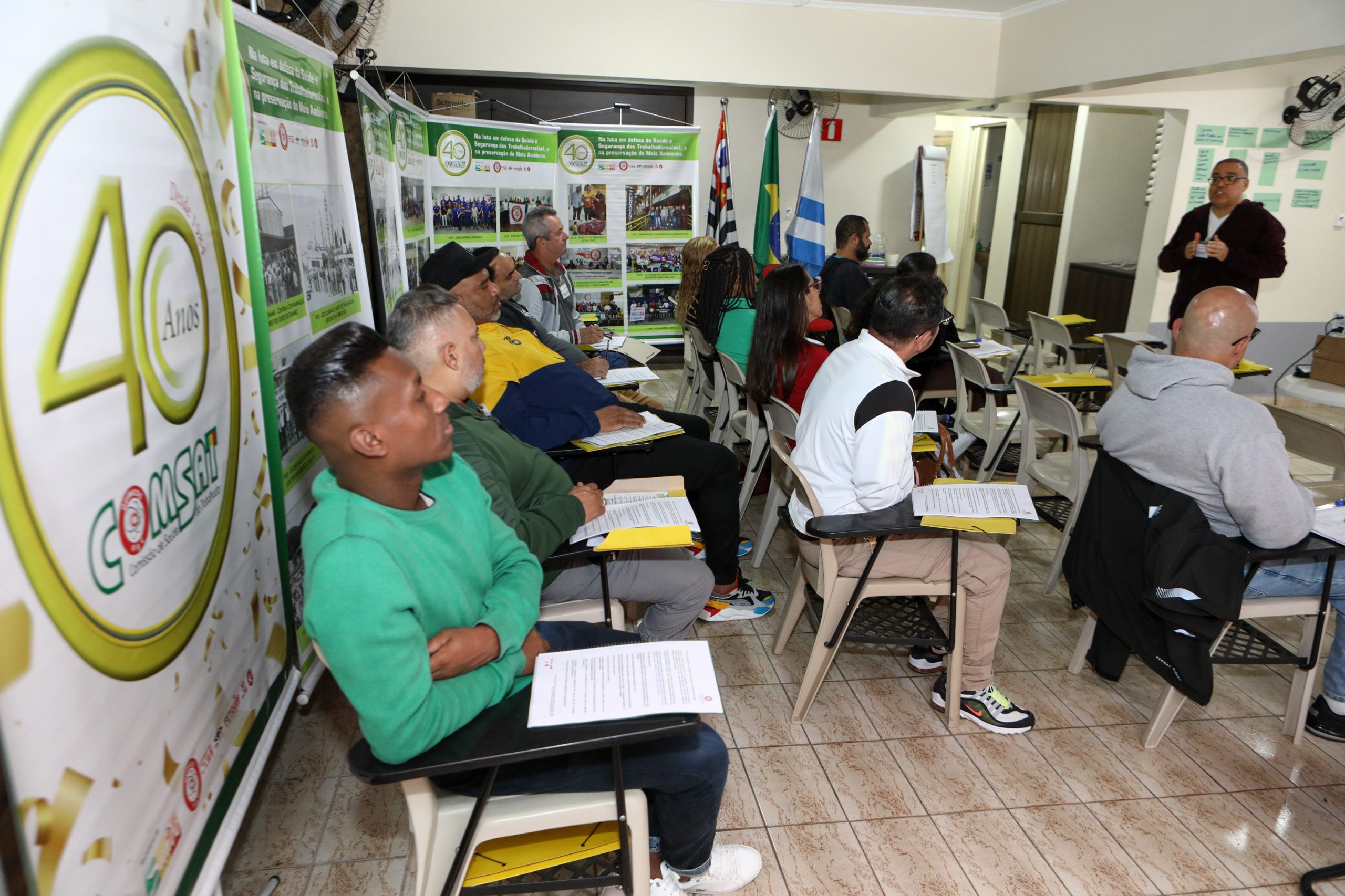 Curso de Cipa na Regionla de Diadema. R. dos Brilhantes, 232 - Centro, Diadema/SP. Fotos Dino Santos. Brasil_25_05_2025.