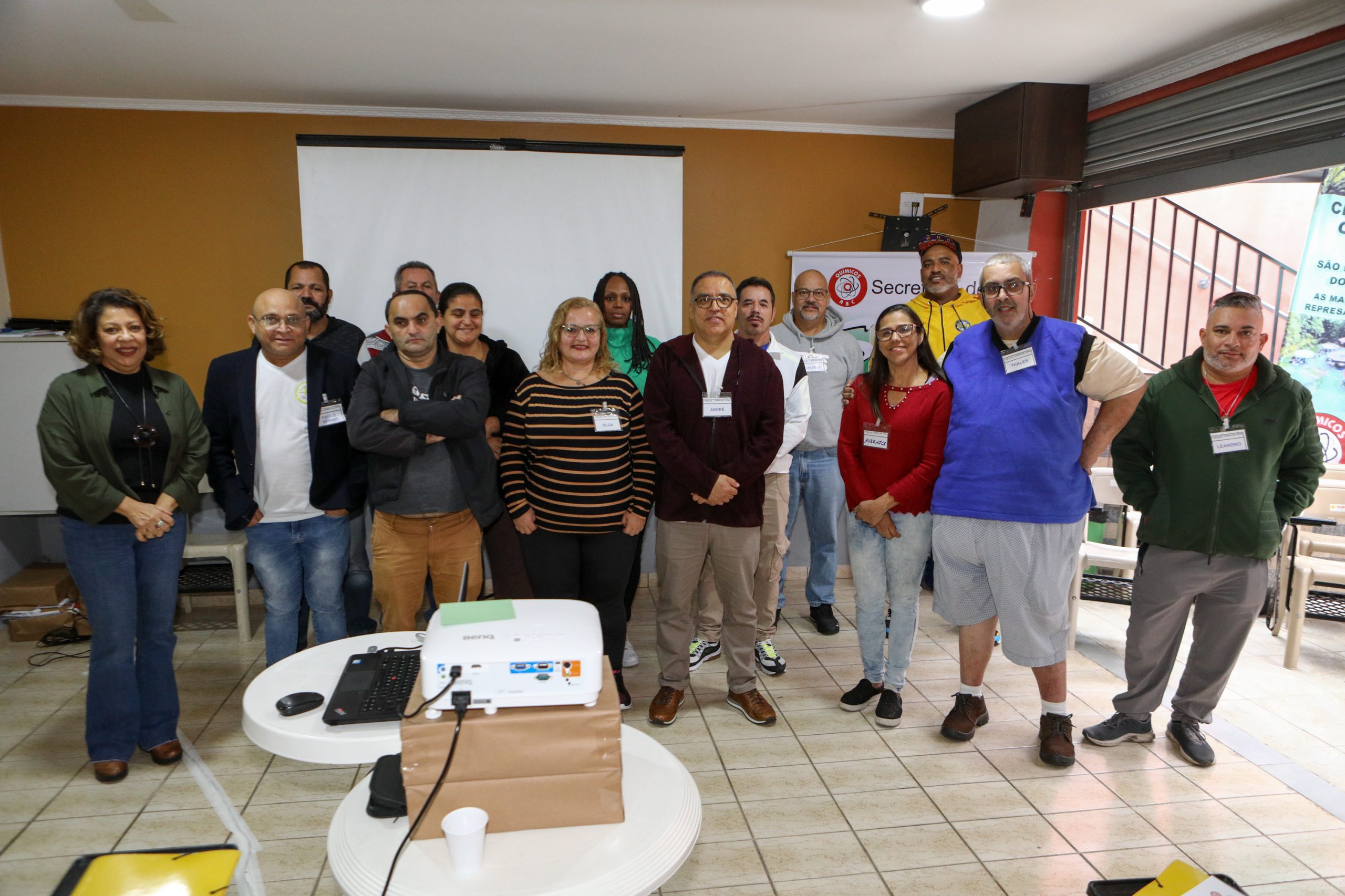 Curso de Cipa na Regionla de Diadema. R. dos Brilhantes, 232 - Centro, Diadema/SP. Fotos Dino Santos. Brasil_25_05_2025.