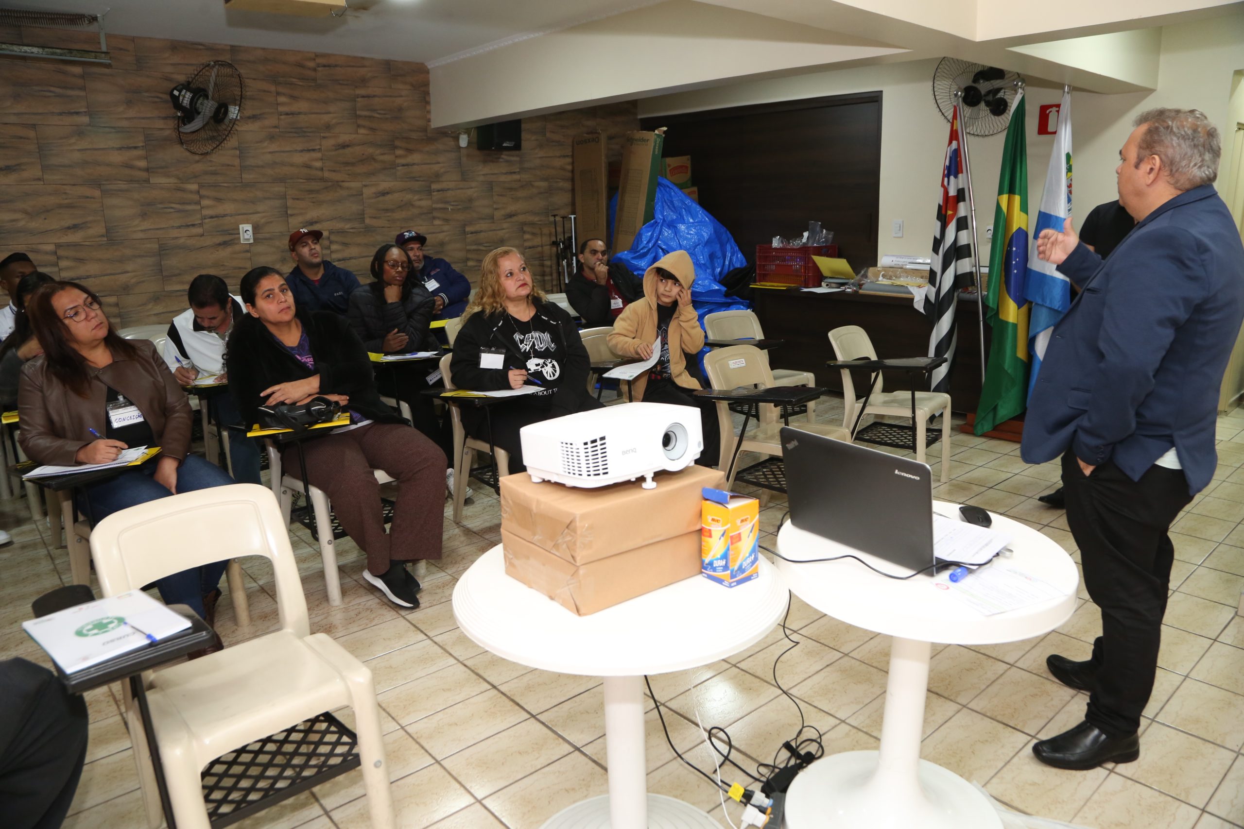 Certificação do curso de Cipa realizado na Regional de Diadema. Fotos Valdir Lopes. Brasil_31_05_2025.