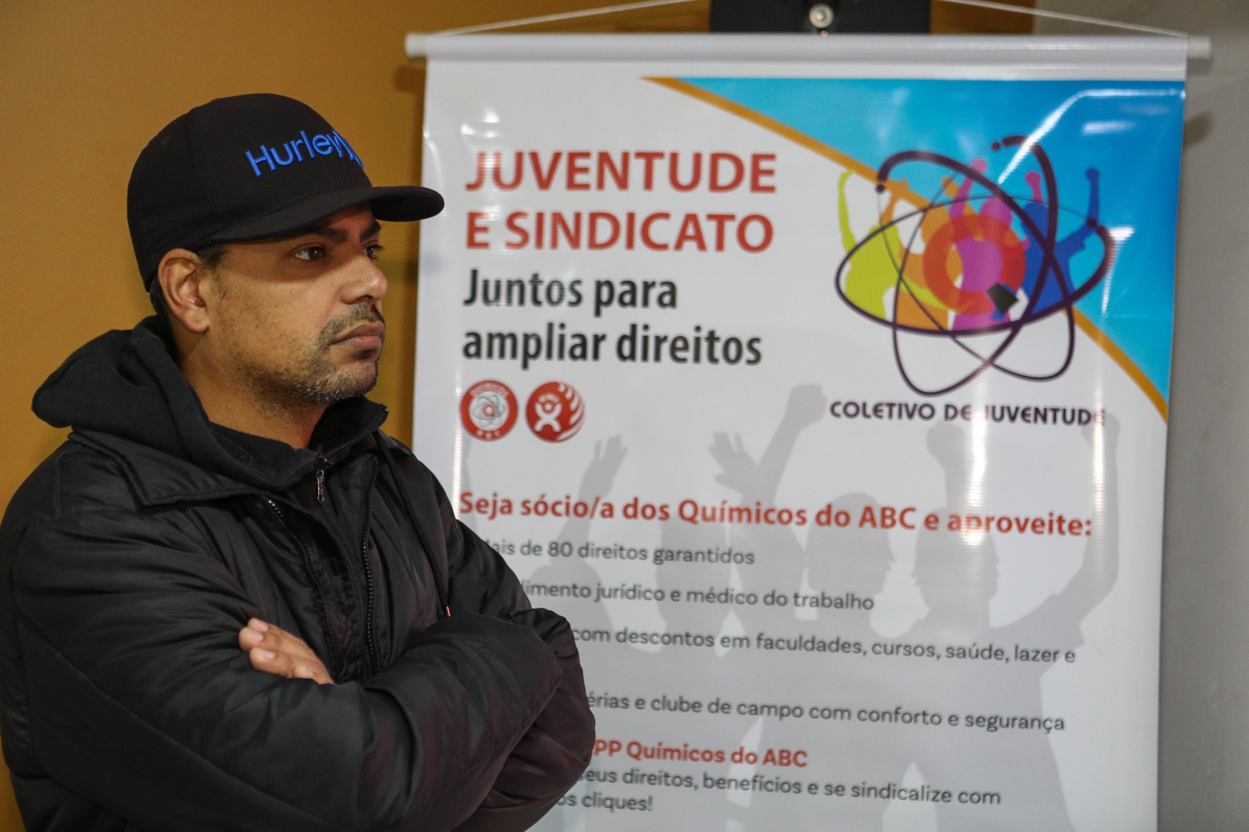 Reunião com a juventude para debate seus direitos e o mercado de trabalho na Regional de Diadema. Rua dos Brilhantes, 232 - Jardim Donini - Centro de Diadema-SP. Fotos Dino Santos. Brasil_19_07_2025.