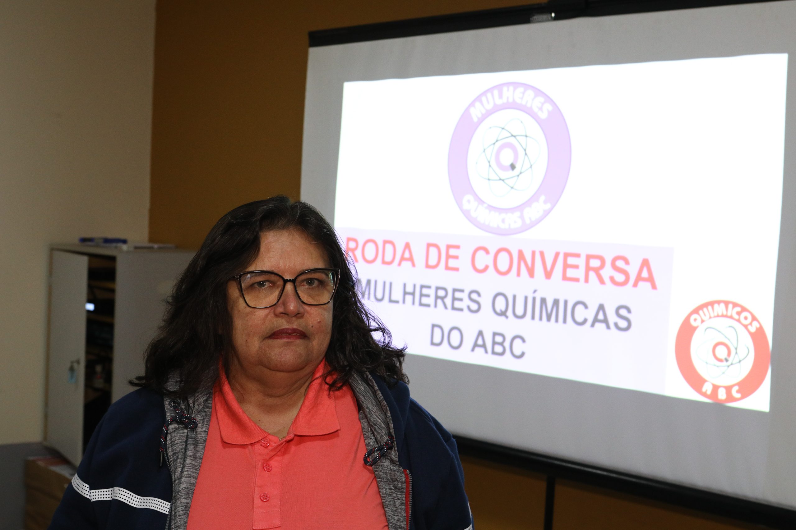 Roda de conversa entre Mulheres Químicas do ABC com o tema. Democracia, conquista e protagonismo feminino realizado na regional de Diadema. Rua dos Brilhantes - Centro de Diadema/SP. Fotos Dino Santos. Brasil_05_07_2025.