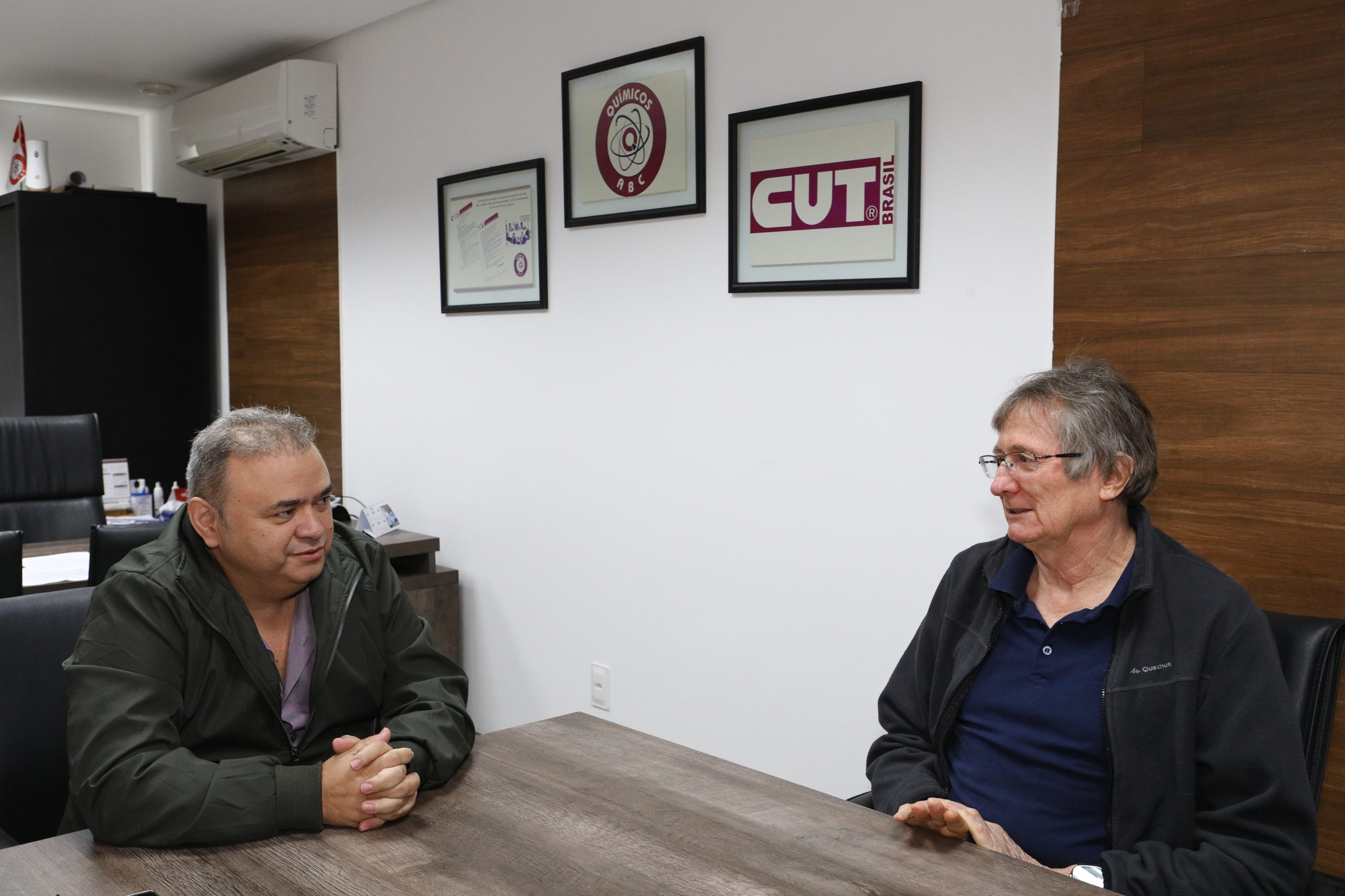 Palestra como Prof. Dr. José Dari Krein Especialista da Unicamp fala sobre enfraquecimento sindical, informalidade e desafios para a mobilização. Fotos Dino Santos. Brasil_07_07_2025.