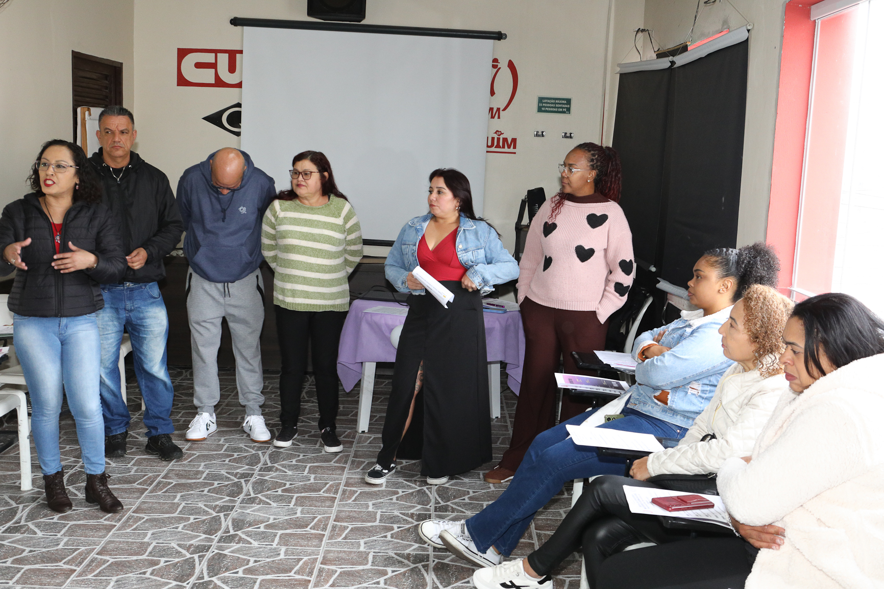 2º Roda de Conversa entre as mulheres Químicas do ABC com o tema Igualdade de oportunidade entre homens e mulheres no trabalho e na vida realizado na regional de São Bernardo do Campo-SP. Fotos Dino Santos. Brasil_16_08_ 2025.