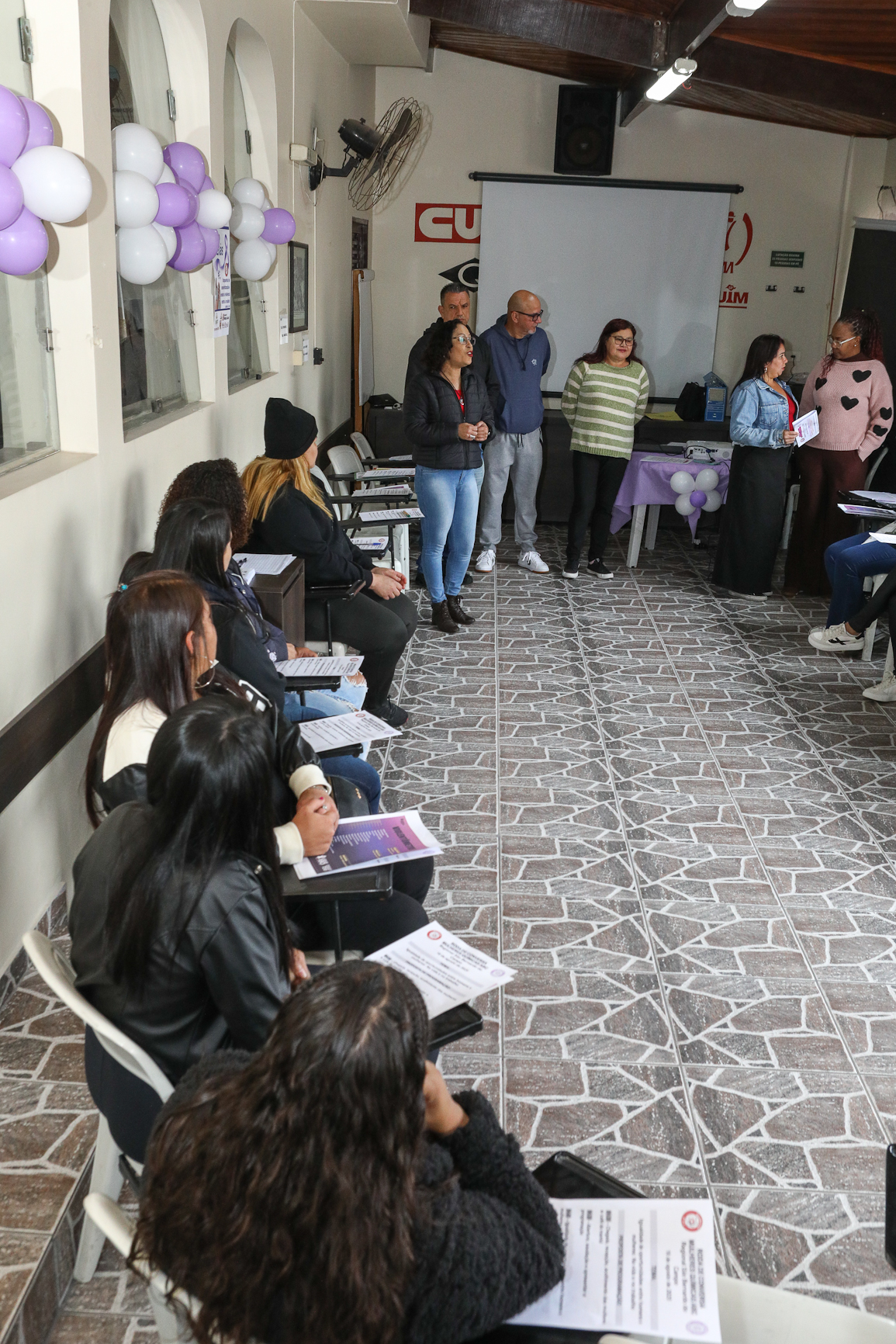 2º Roda de Conversa entre as mulheres Químicas do ABC com o tema Igualdade de oportunidade entre homens e mulheres no trabalho e na vida realizado na regional de São Bernardo do Campo-SP. Fotos Dino Santos. Brasil_16_08_ 2025.