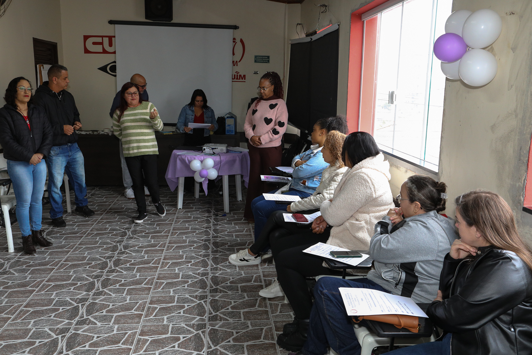 2º Roda de Conversa entre as mulheres Químicas do ABC com o tema Igualdade de oportunidade entre homens e mulheres no trabalho e na vida realizado na regional de São Bernardo do Campo-SP. Fotos Dino Santos. Brasil_16_08_ 2025.