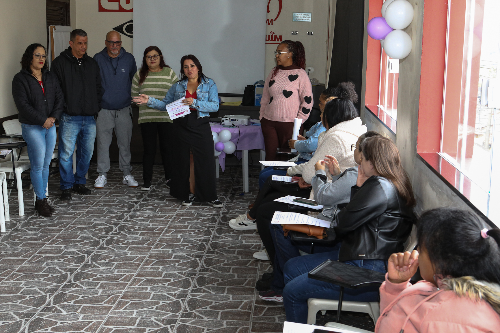 2º Roda de Conversa entre as mulheres Químicas do ABC com o tema Igualdade de oportunidade entre homens e mulheres no trabalho e na vida realizado na regional de São Bernardo do Campo-SP. Fotos Dino Santos. Brasil_16_08_ 2025.