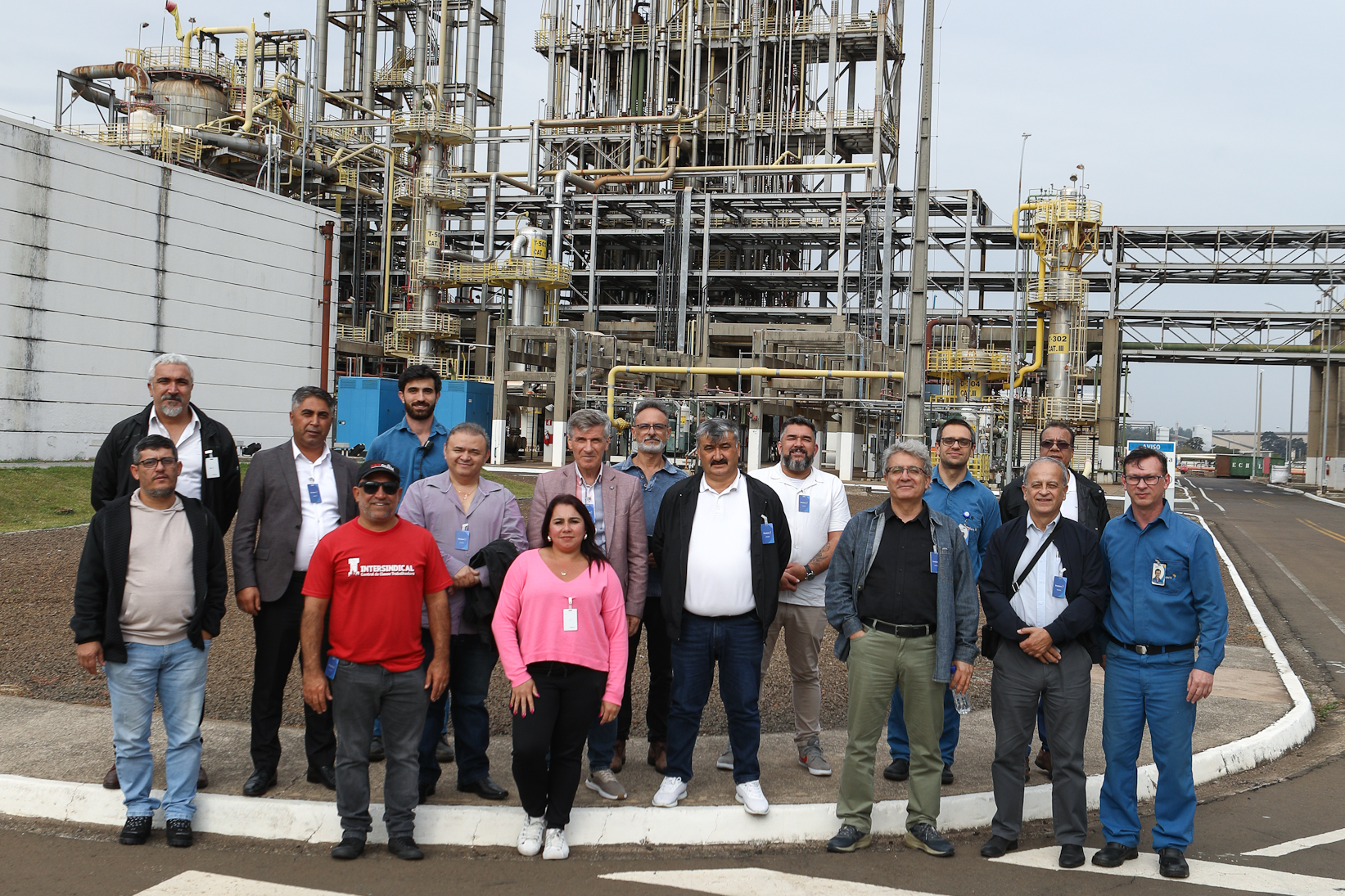 FETQUIM, Unificados e Químicos do ABC recebem delegação de Sindicalistas da Petrol IS, da Turquia. Fotos Dino Santos. Brasil_05_08_2025.