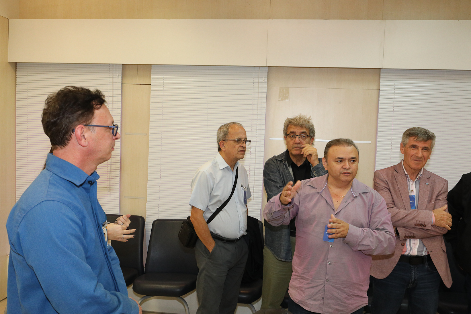 FETQUIM, Unificados e Químicos do ABC recebem delegação de Sindicalistas da Petrol IS, da Turquia. Fotos Dino Santos. Brasil_05_08_2025.