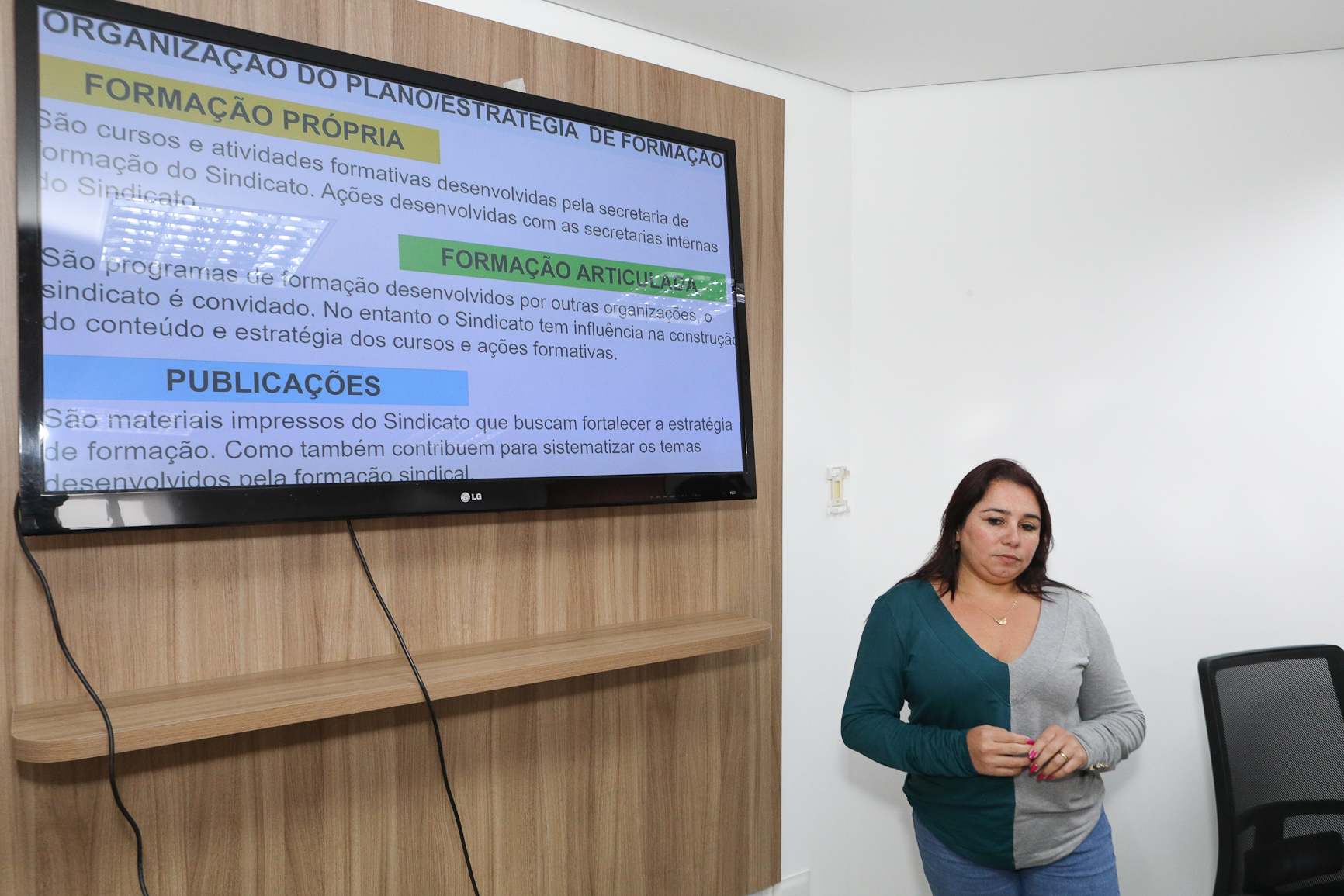 Intercambio com a delegação Turca no Sindicato dos Químicos do ABC para trocar experiência na formação de novos dirigentes na Sede do Sindicato. Rua Senador Fláquer, 813 - Centro de Santo André-SP. Fotos Dino Santos. Brasil_06_08_2025.