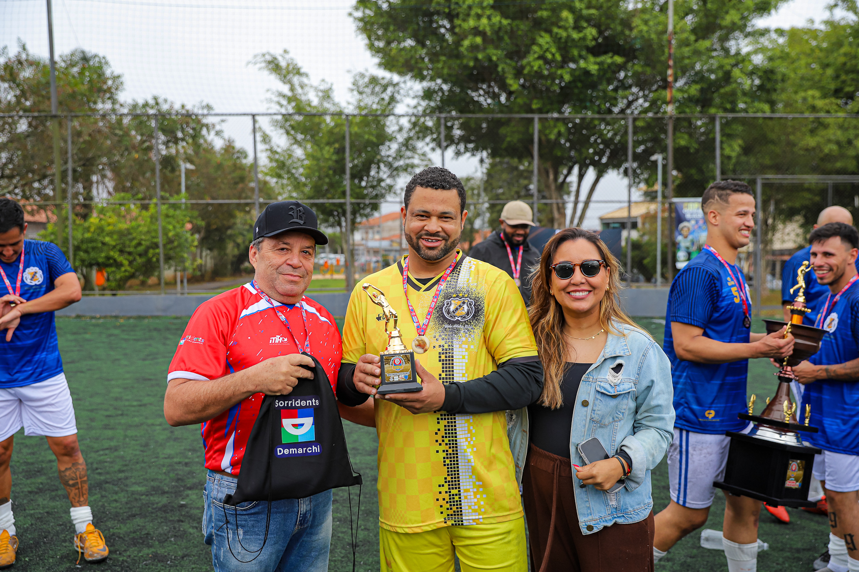 Final do Campeonato de Futebol Society Série Ouro. Realizado no Valdivia. Fotos Adonis Guerra. Brasil_06_09_2025.