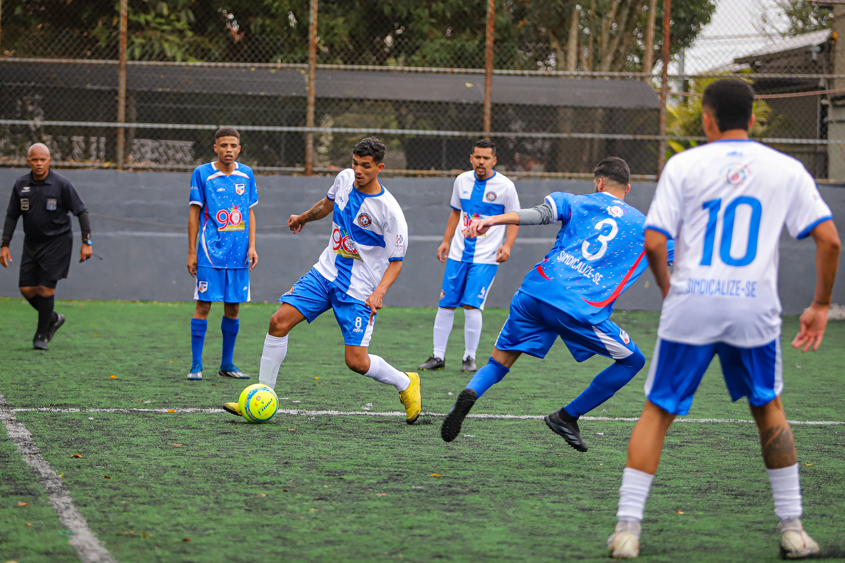 Final do Campeonato de Futebol Society Série Ouro. Realizado no Valdivia. Fotos Adonis Guerra. Brasil_06_09_2025.