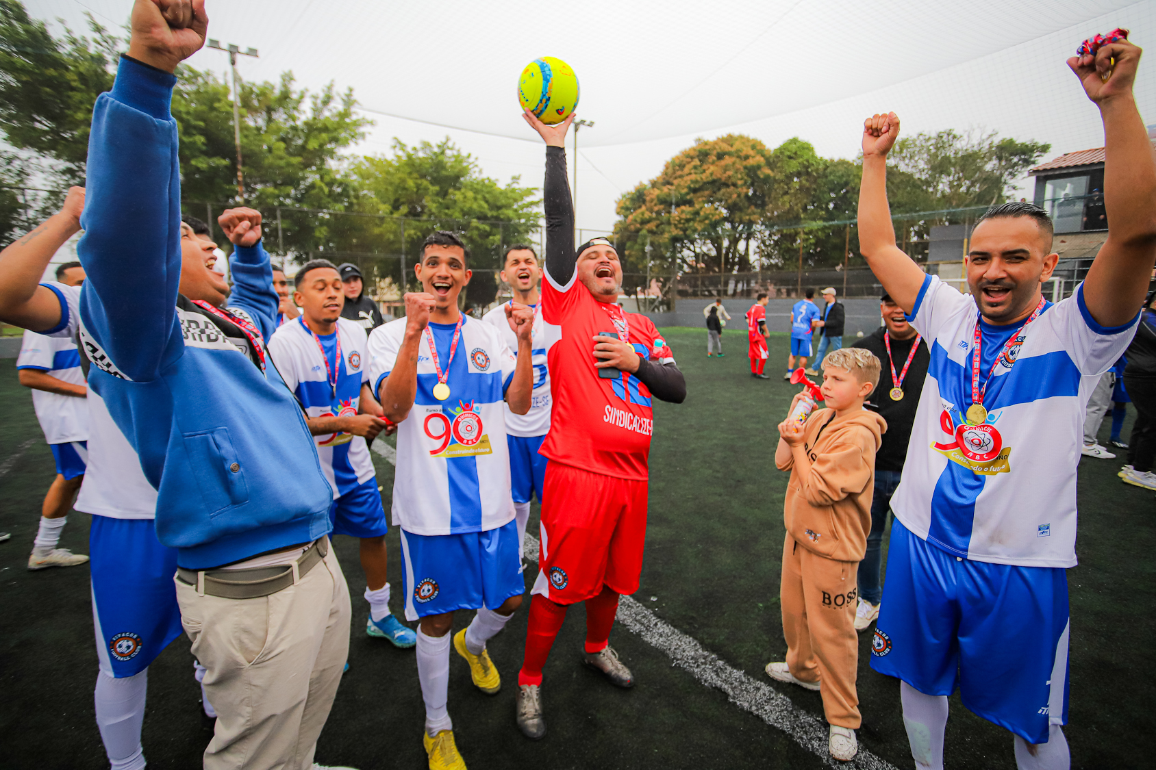 Final do Campeonato de Futebol Society Série Ouro. Realizado no Valdivia. Fotos Adonis Guerra. Brasil_06_09_2025.