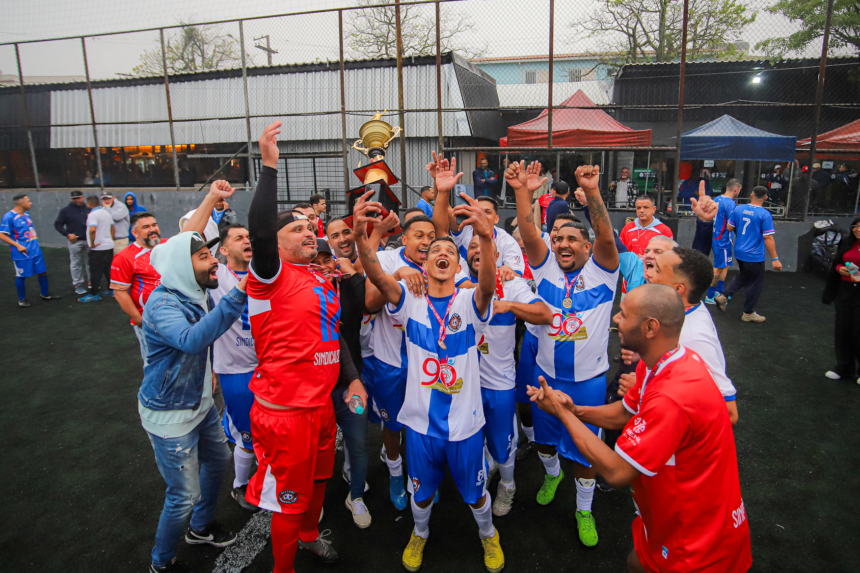 Final do Campeonato de Futebol Society Série Ouro. Realizado no Valdivia. Fotos Adonis Guerra. Brasil_06_09_2025.