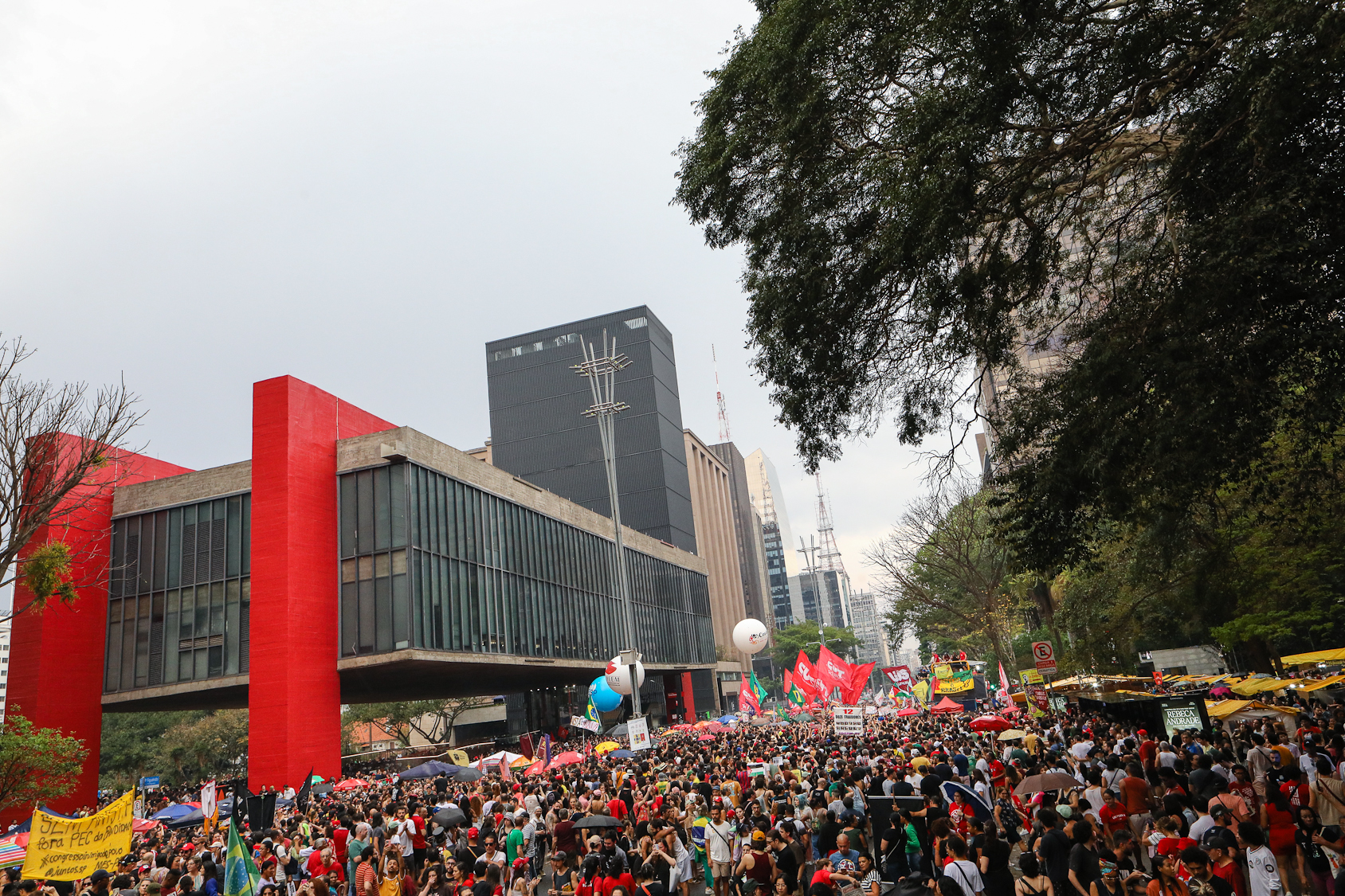 Ato sem anistia para a golpistas e nem PEC da Blindagem realizado na Av. Paulista. Fotos Dino Santos. Brasil_21_09_2025.