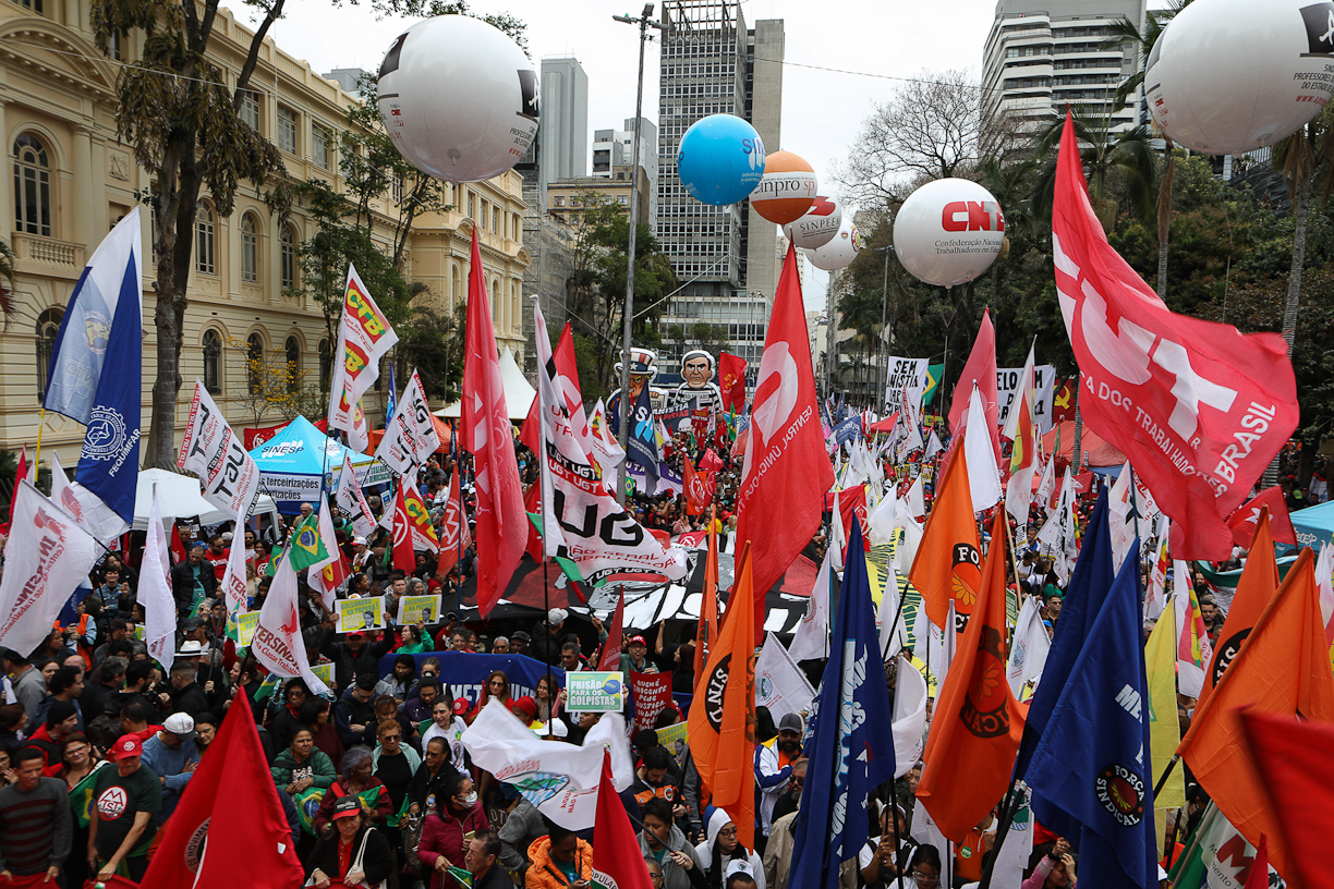 Dia dos excluidos ato pela Soberania Nacional na Praça da Republica-SP. Fotos Dino Santos Brasil_07_09_2025.