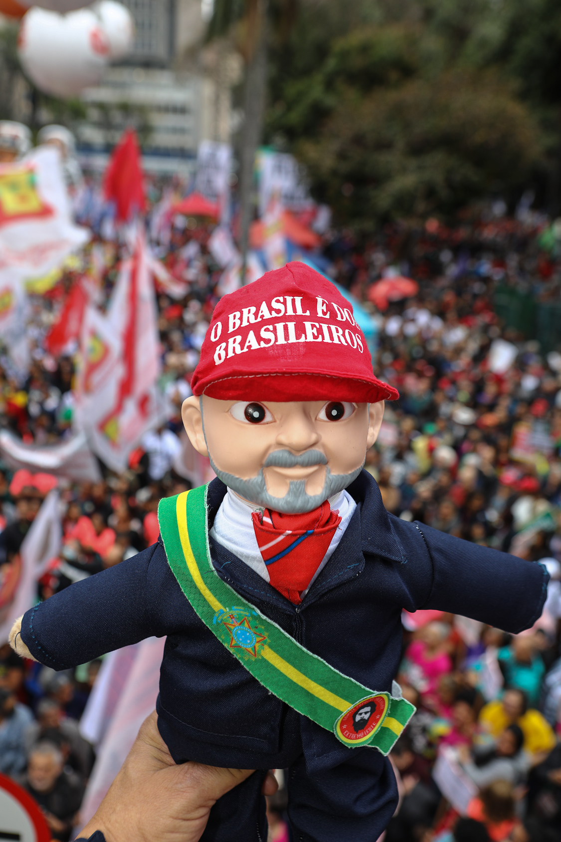 Dia dos excluidos ato pela Soberania Nacional na Praça da Republica-SP. Fotos Dino Santos Brasil_07_09_2025.