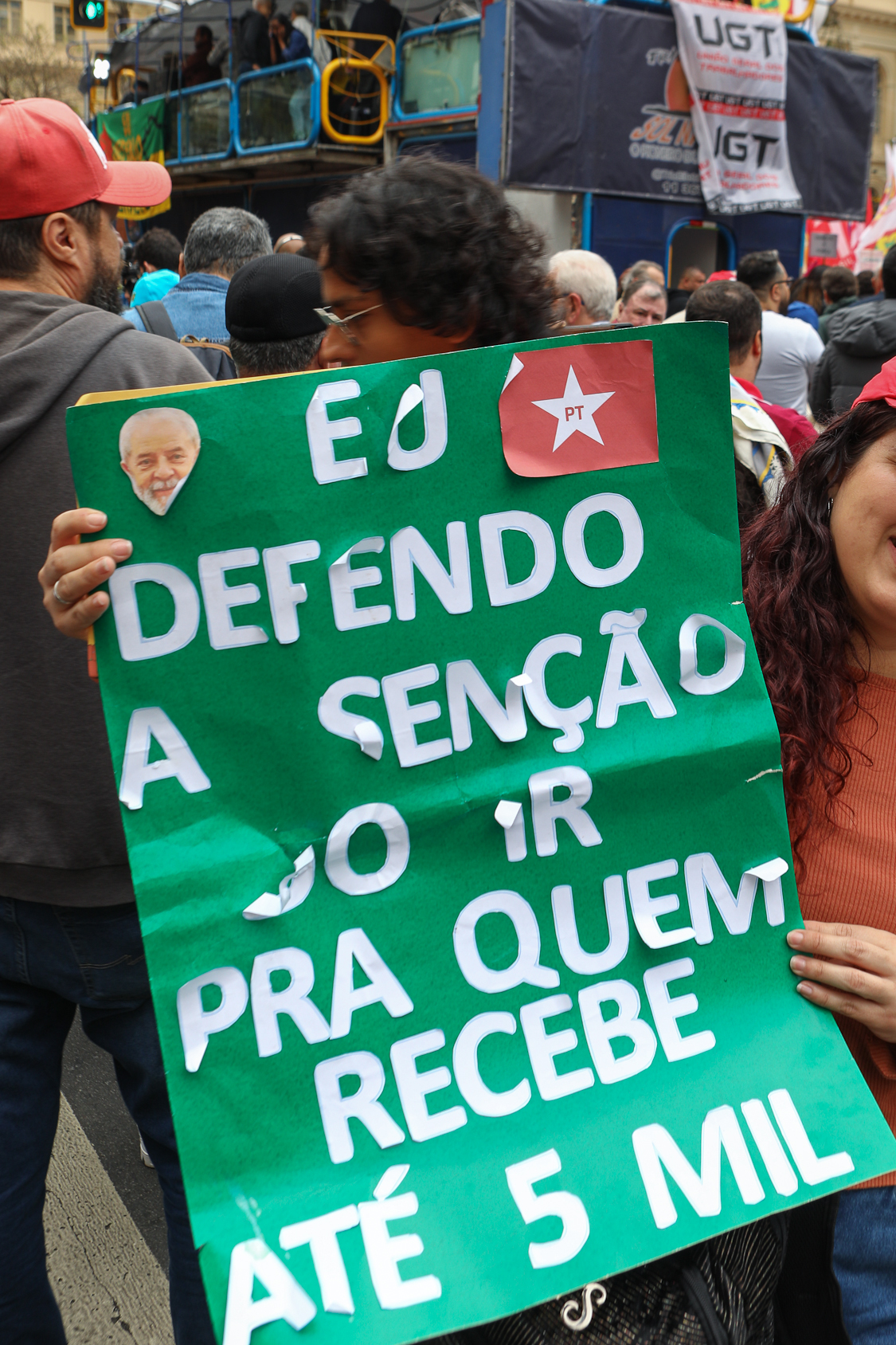Dia dos excluidos ato pela Soberania Nacional na Praça da Republica-SP. Fotos Dino Santos Brasil_07_09_2025.