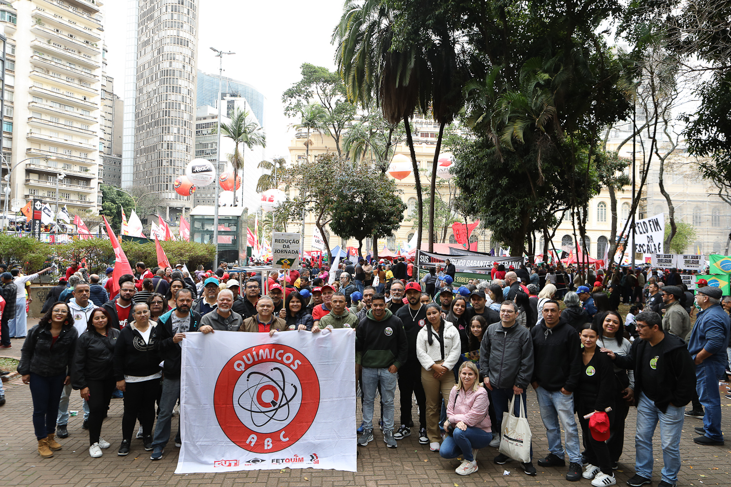 Dia dos excluidos ato pela Soberania Nacional na Praça da Republica-SP. Fotos Dino Santos Brasil_07_09_2025.