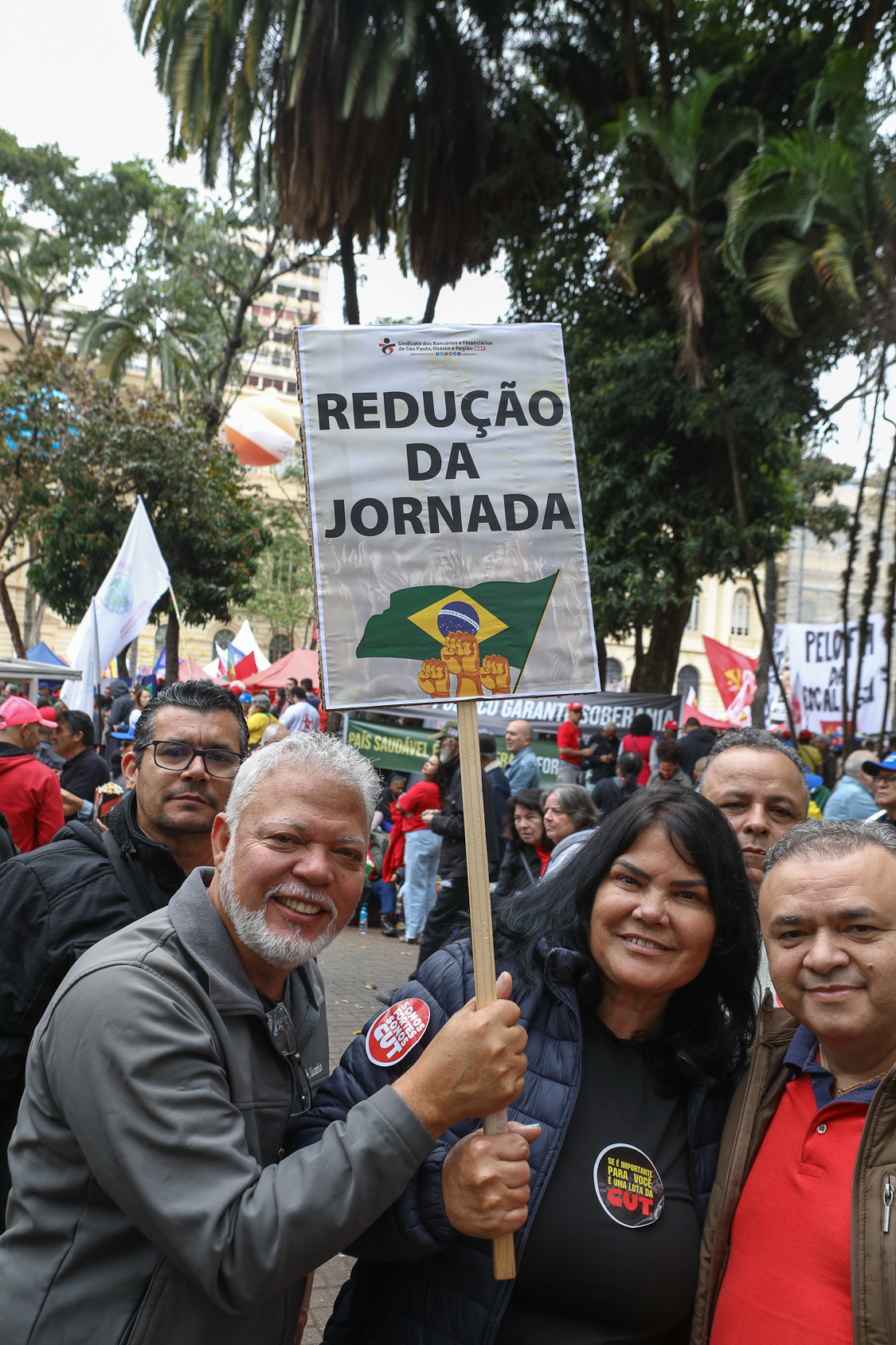 Dia dos excluidos ato pela Soberania Nacional na Praça da Republica-SP. Fotos Dino Santos Brasil_07_09_2025.