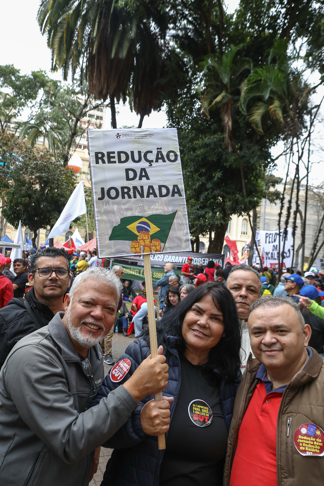 Dia dos excluidos ato pela Soberania Nacional na Praça da Republica-SP. Fotos Dino Santos Brasil_07_09_2025.
