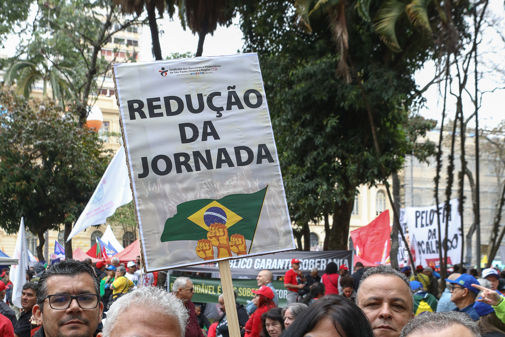 Dia dos excluidos ato pela Soberania Nacional na Praça da Republica-SP. Fotos Dino Santos Brasil_07_09_2025.