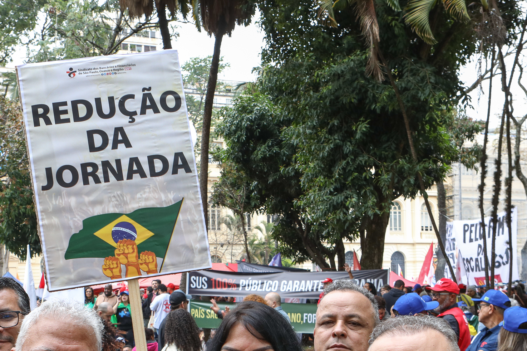 Dia dos excluidos ato pela Soberania Nacional na Praça da Republica-SP. Fotos Dino Santos Brasil_07_09_2025.