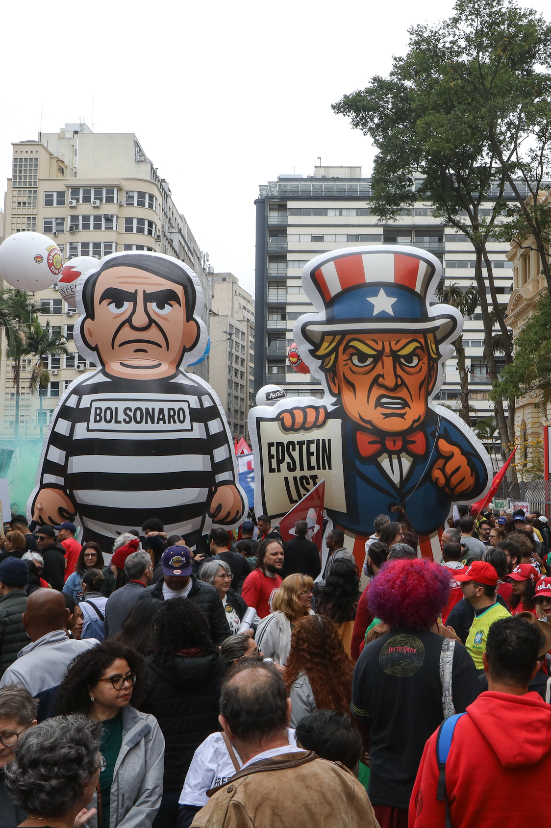 Dia dos excluidos ato pela Soberania Nacional na Praça da Republica-SP. Fotos Dino Santos Brasil_07_09_2025.