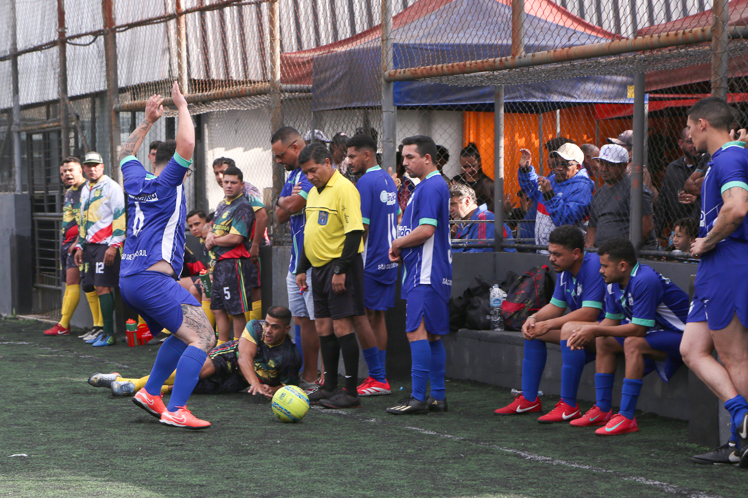 Final do Campeonato de Futebol Socity série Prata. Realizado no Valdivia. Fotos Valdir Lopes. Brasil_30_08_2025.