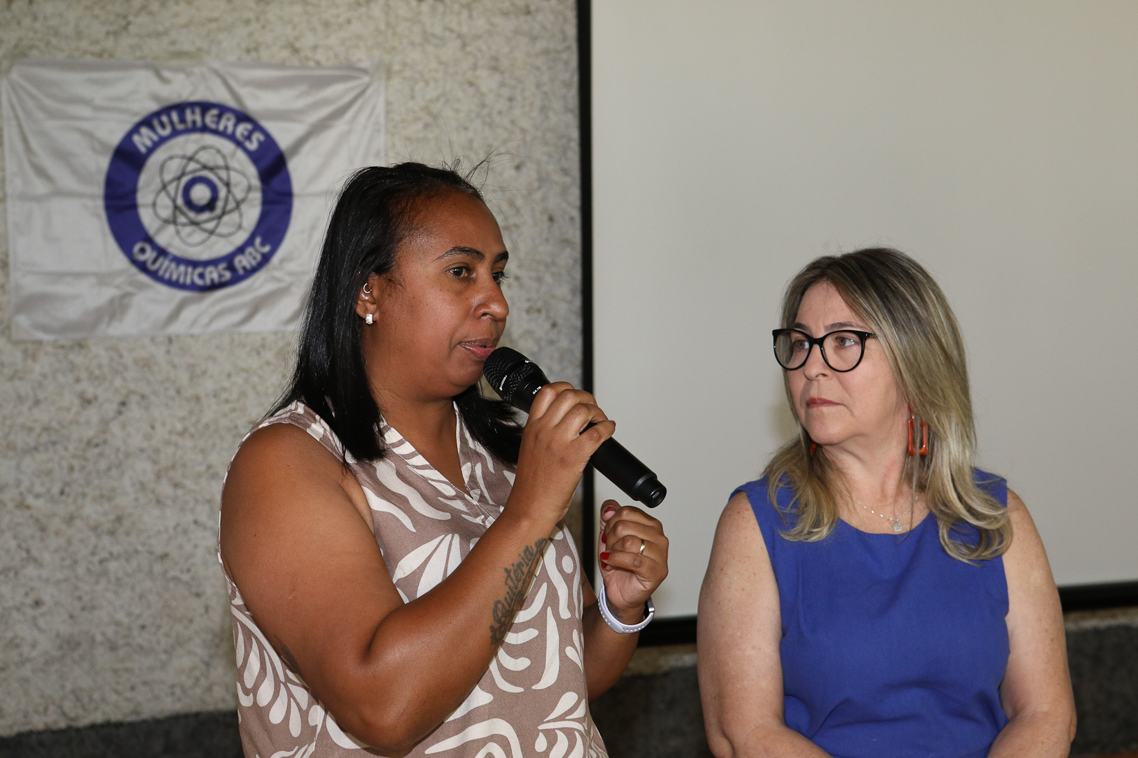 Encerramento do encontro das mulheres trabalhadoras químicas do abc realizado na Chácara Fortaleza. Rua José Marion, 597 - Finco, São Bernardo do Campo-SP. Fotos Dino Santos. Brasil_25_10_2025.