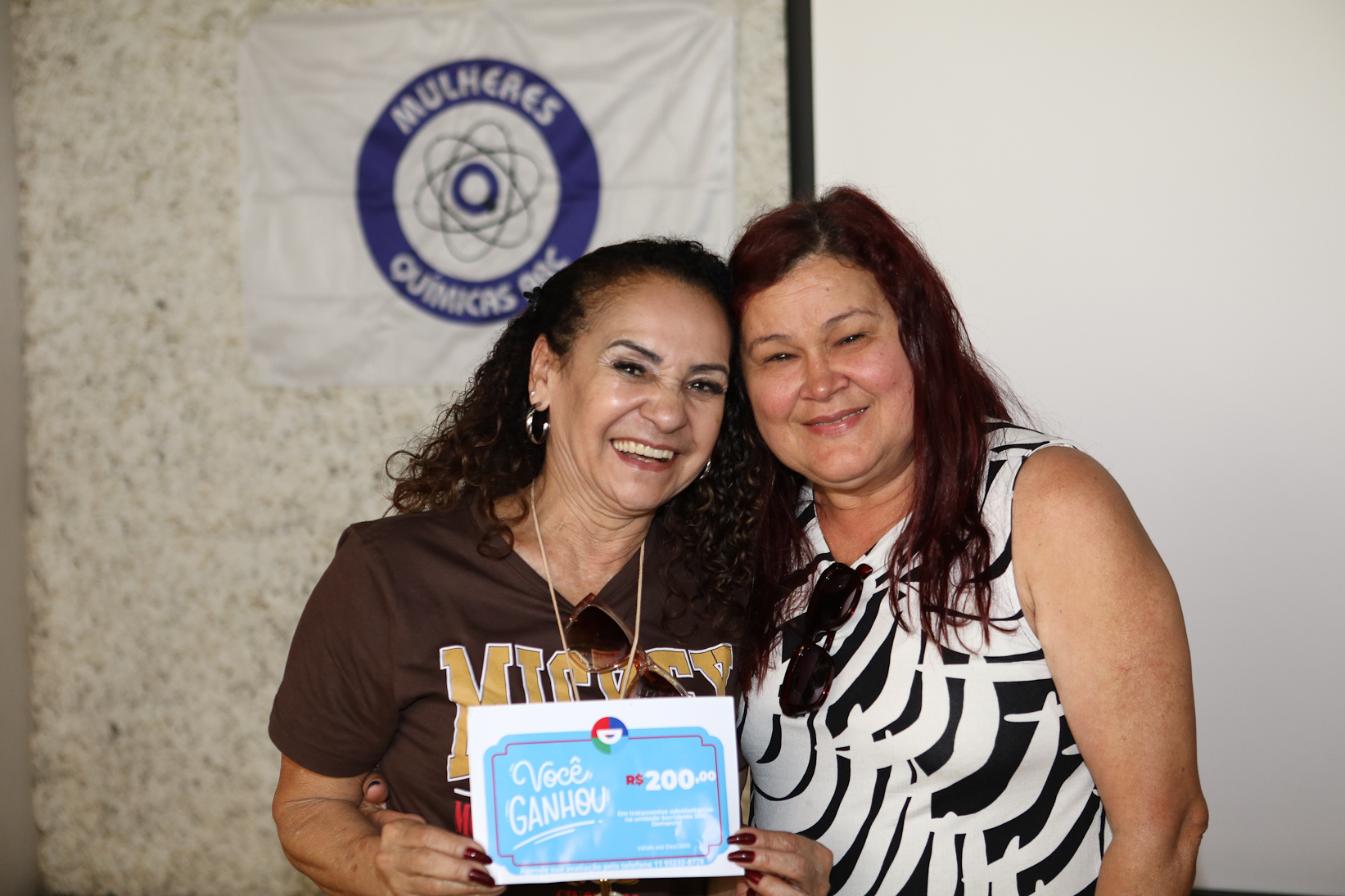 Encerramento do encontro das mulheres trabalhadoras químicas do abc realizado na Chácara Fortaleza. Rua José Marion, 597 - Finco, São Bernardo do Campo-SP. Fotos Dino Santos. Brasil_25_10_2025.