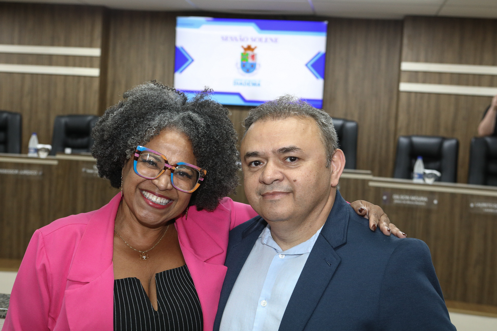 Homenagem ao Sindicato dos Químicos do ABC pelo aniversário de 87 anos com Diploma Legislativo de Honra ao Mérito Social pela autoria do vereador Orlando Vitoriano realizado na Câmara Municipal de Diadema. Av. Antonio Piranga, 474 - Centro de Diadema/SP. Fotos Dino Santos. Brasil_08_10_2025