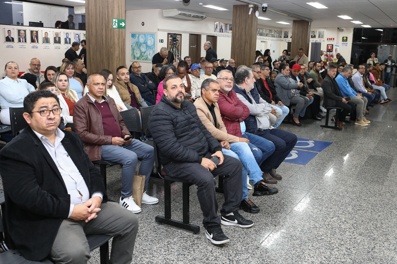 Homenagem ao Sindicato dos Químicos do ABC pelo aniversário de 87 anos com Diploma Legislativo de Honra ao Mérito Social pela autoria do vereador Orlando Vitoriano realizado na Câmara Municipal de Diadema. Av. Antonio Piranga, 474 - Centro de Diadema/SP. Fotos Dino Santos. Brasil_08_10_2025