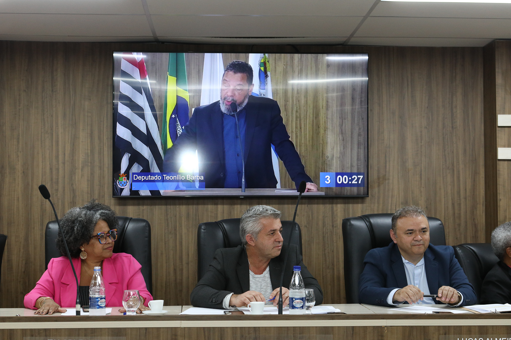 Homenagem ao Sindicato dos Químicos do ABC pelo aniversário de 87 anos com Diploma Legislativo de Honra ao Mérito Social pela autoria do vereador Orlando Vitoriano realizado na Câmara Municipal de Diadema. Av. Antonio Piranga, 474 - Centro de Diadema/SP. Fotos Dino Santos. Brasil_08_10_2025