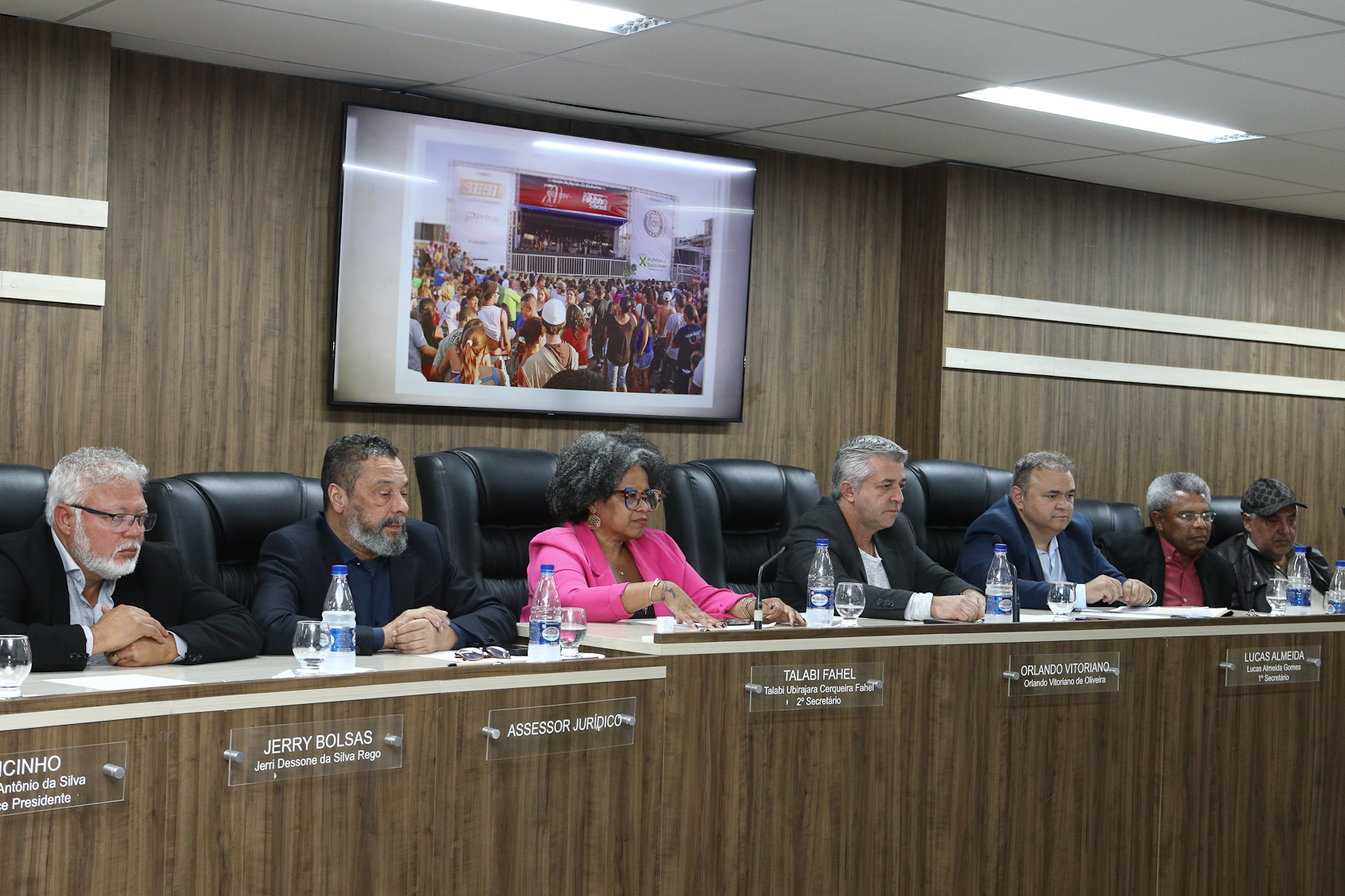 Homenagem ao Sindicato dos Químicos do ABC pelo aniversário de 87 anos com Diploma Legislativo de Honra ao Mérito Social pela autoria do vereador Orlando Vitoriano realizado na Câmara Municipal de Diadema. Av. Antonio Piranga, 474 - Centro de Diadema/SP. Fotos Dino Santos. Brasil_08_10_2025