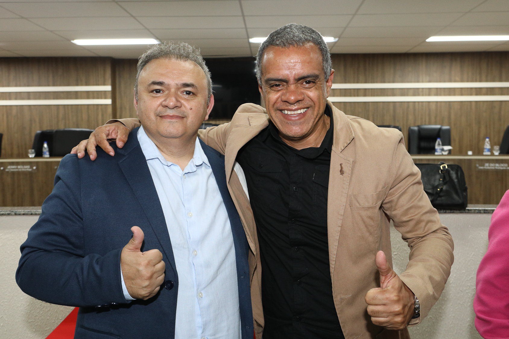 Homenagem a José Evandro Alves da Silva com a Diploma Legislativo de Honra ao Mérito Social de autória do vereador Orlando Vitoriano realizado na Câmara Municipal de Diadema-SP. Fotos Dino Santos. Brasil_08_10_2025.