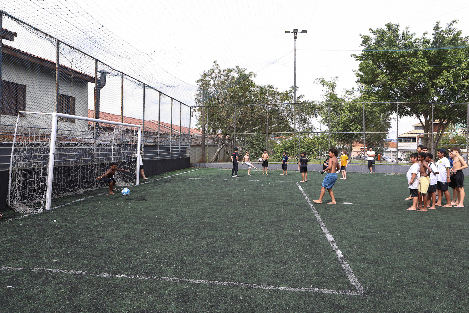 Comemoração ao dia das crianças na Associação dos Amigos do Valdibia em Sao Bernardo do Campo/SP. Fotos Dino Santos. Brasil_12_10_2025.