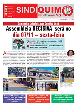 Sindiquim 1423 – outubro/novembro 2025