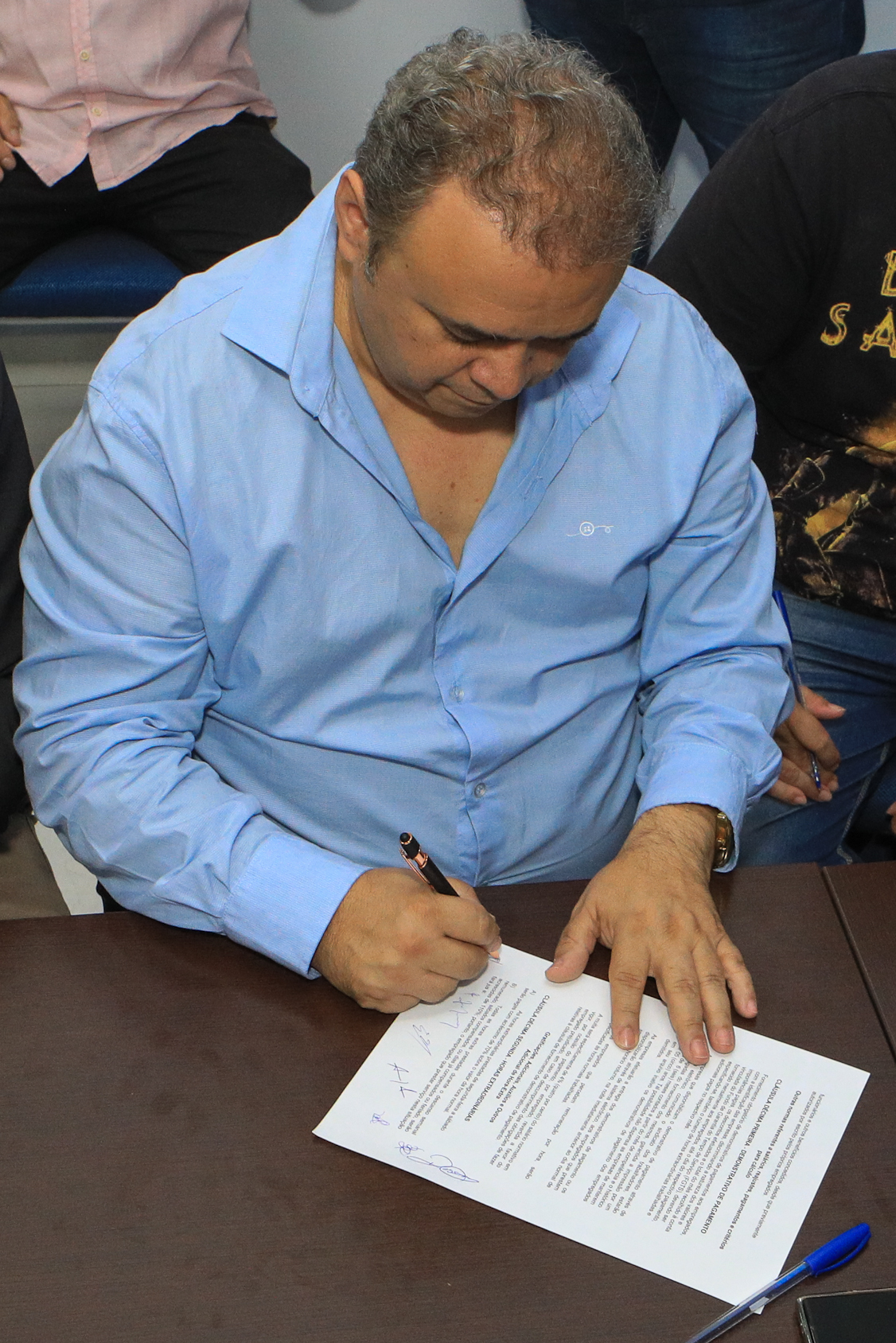 Assinatura do acordo coletivo do setor químico 2025/2026 na FEQUIMFAR. Rua Tamandaré, 120 - Liberdade/SP. Fotos Dino Santos. Brasil_13_11_2025.