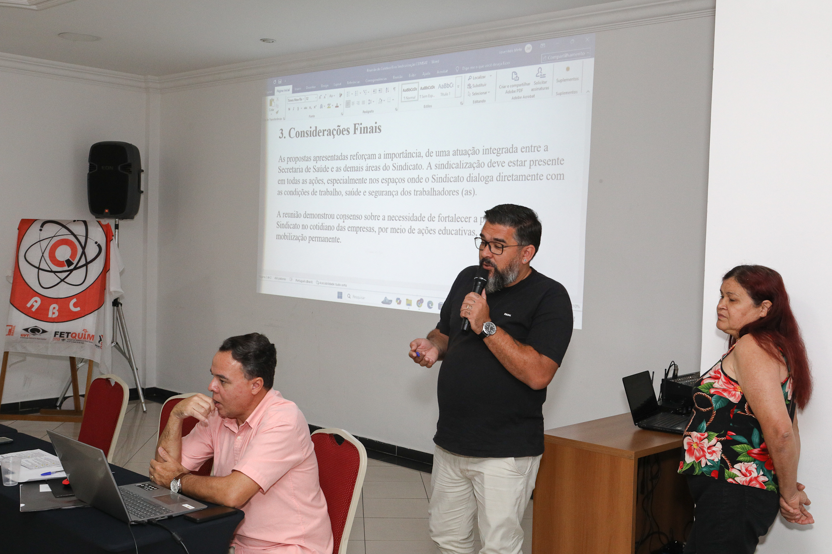 Seminário da diretoria gestão 2023 a 2027 realizado no Hotel Plaza Maior nos dias 03 e 04 de novembro de 2025. Fotos Dino Santos. Brasil.