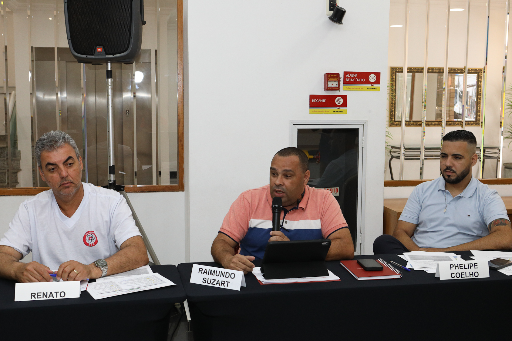 Seminário da diretoria gestão 2023 a 2027 realizado no Hotel Plaza Maior nos dias 03 e 04 de novembro de 2025. Fotos Dino Santos. Brasil.