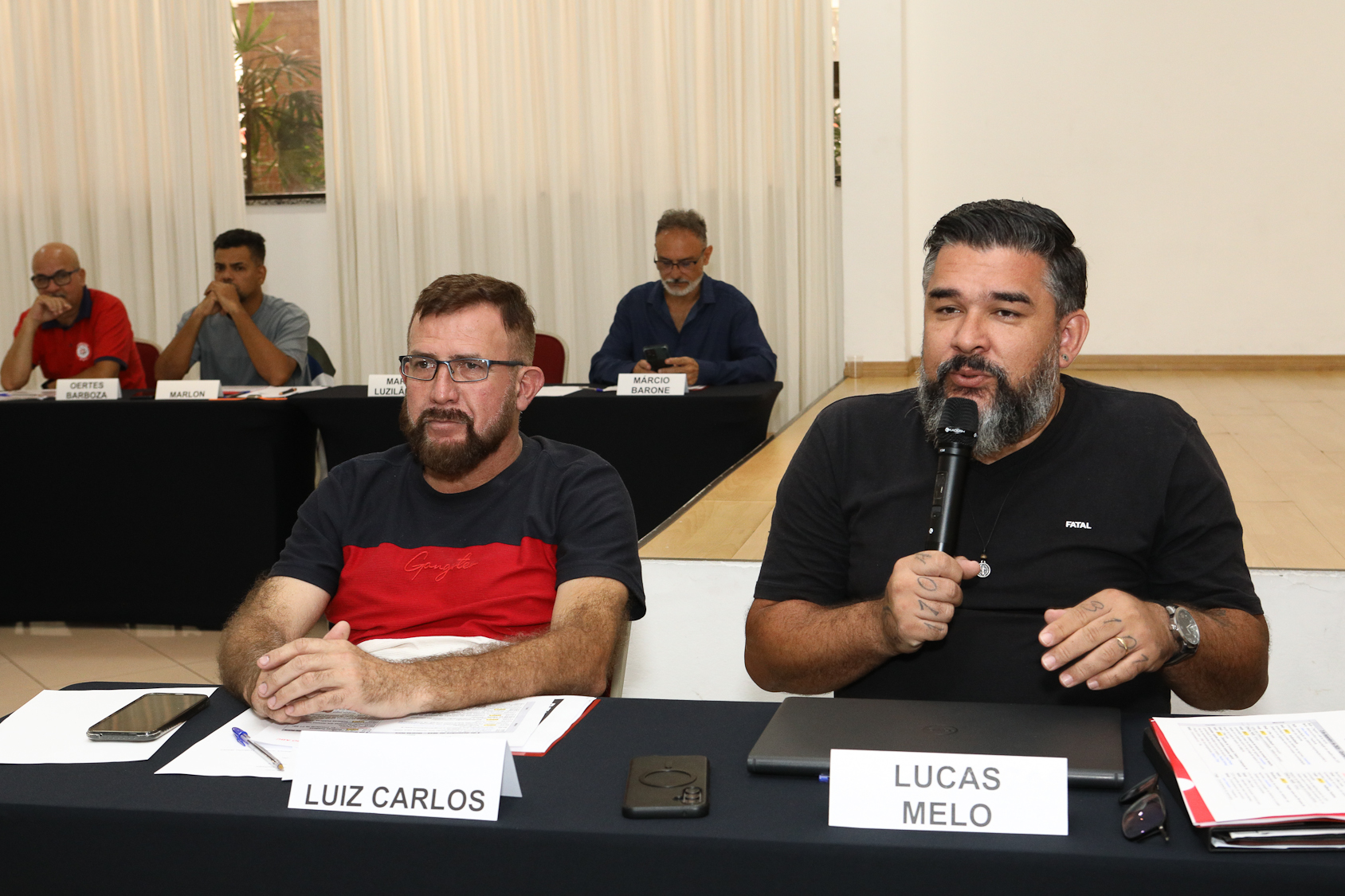 Seminário da diretoria gestão 2023 a 2027 realizado no Hotel Plaza Maior nos dias 03 e 04 de novembro de 2025. Fotos Dino Santos. Brasil.