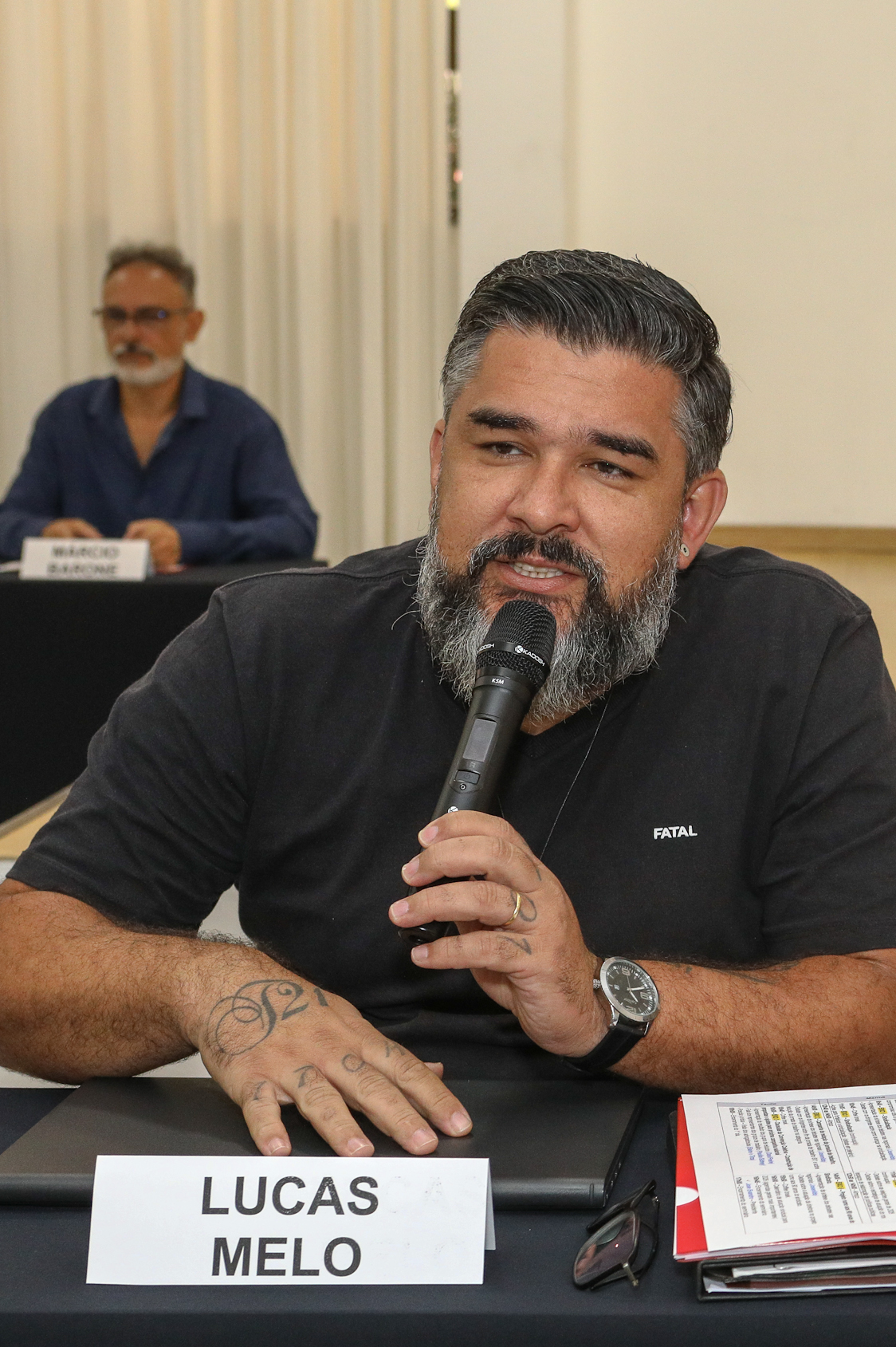 Seminário da diretoria gestão 2023 a 2027 realizado no Hotel Plaza Maior nos dias 03 e 04 de novembro de 2025. Fotos Dino Santos. Brasil.