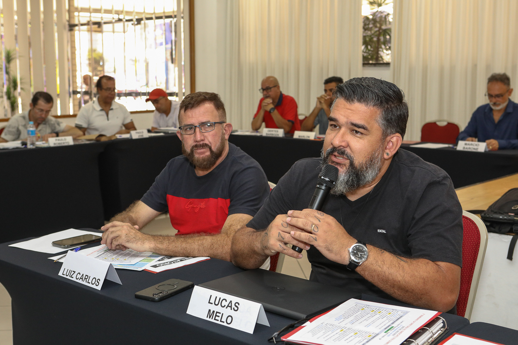 Seminário da diretoria gestão 2023 a 2027 realizado no Hotel Plaza Maior nos dias 03 e 04 de novembro de 2025. Fotos Dino Santos. Brasil.