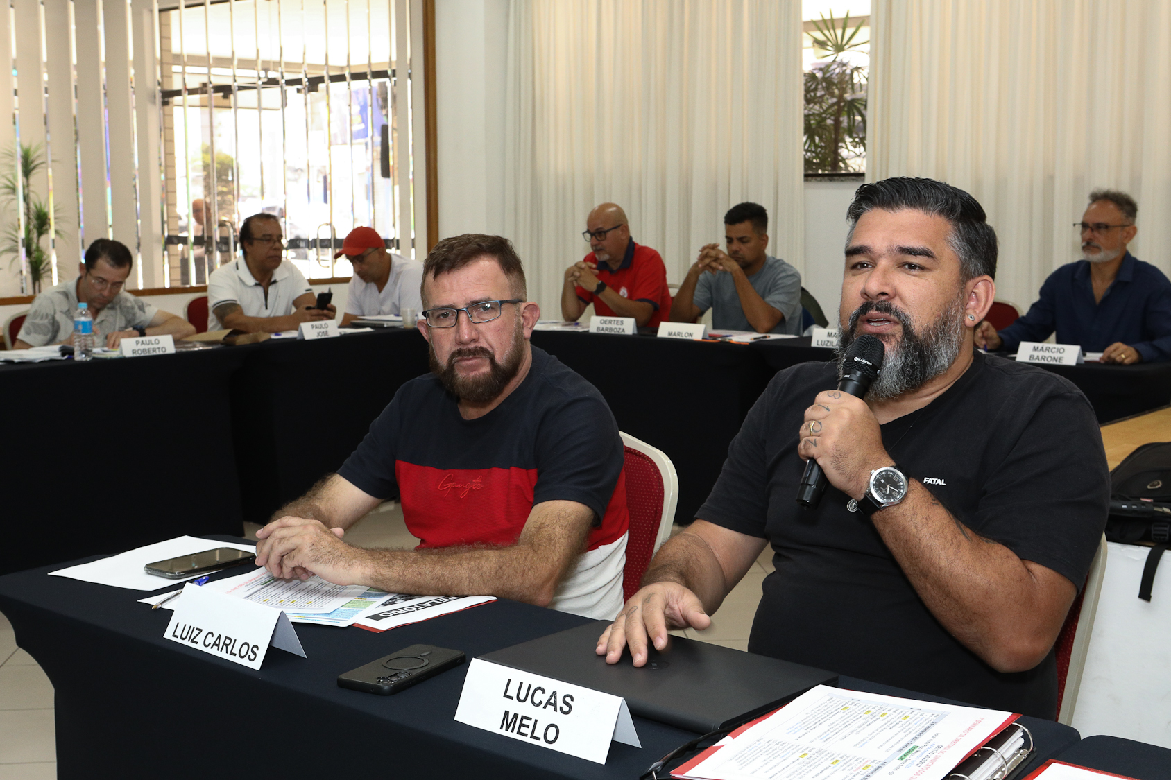 Seminário da diretoria gestão 2023 a 2027 realizado no Hotel Plaza Maior nos dias 03 e 04 de novembro de 2025. Fotos Dino Santos. Brasil.