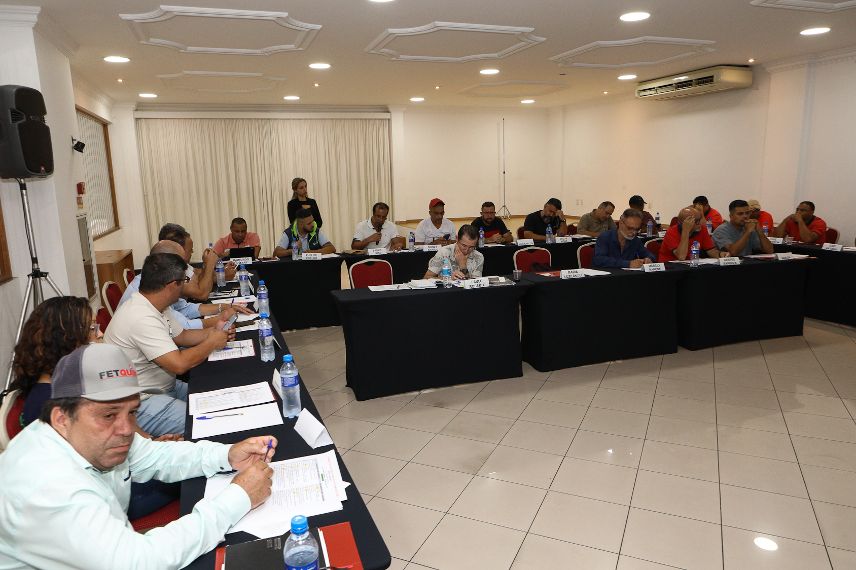 Seminário da diretoria gestão 2023 a 2027 realizado no Hotel Plaza Maior nos dias 03 e 04 de novembro de 2025. Fotos Dino Santos. Brasil.