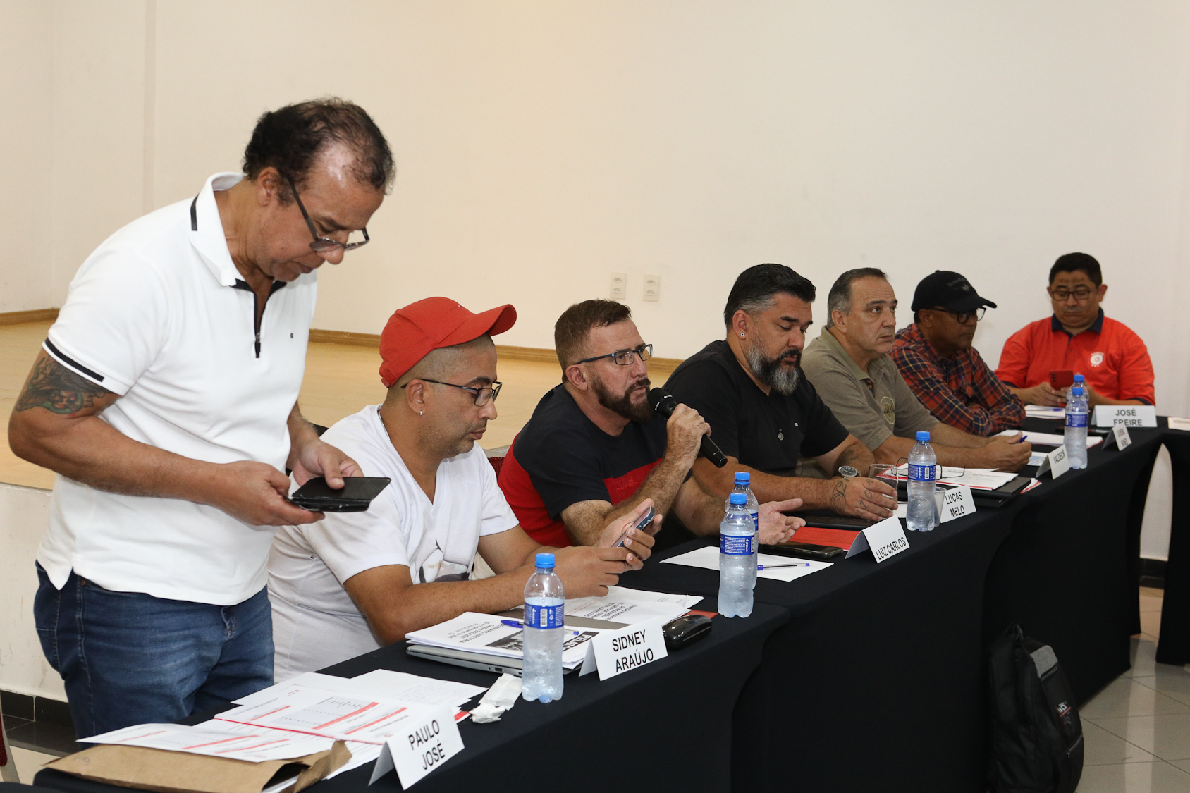 Seminário da diretoria gestão 2023 a 2027 realizado no Hotel Plaza Maior nos dias 03 e 04 de novembro de 2025. Fotos Dino Santos. Brasil.