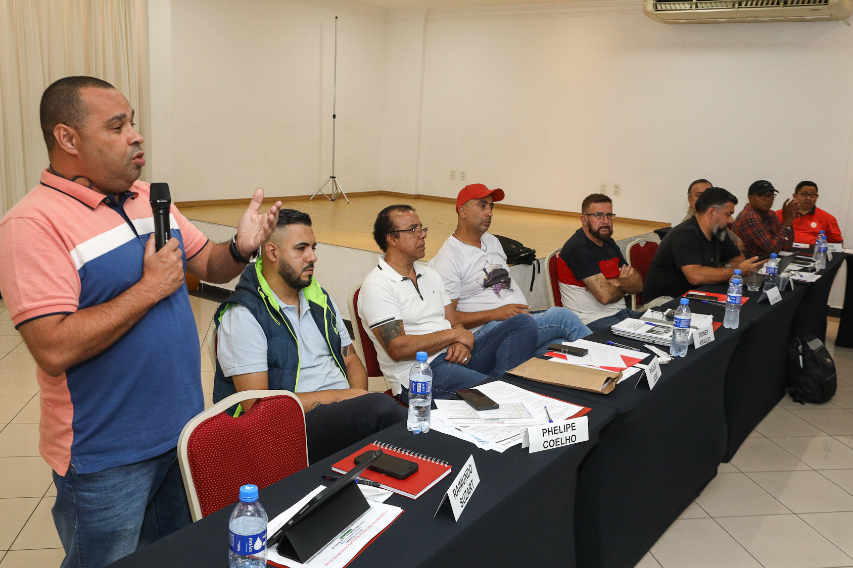 Seminário da diretoria gestão 2023 a 2027 realizado no Hotel Plaza Maior nos dias 03 e 04 de novembro de 2025. Fotos Dino Santos. Brasil.